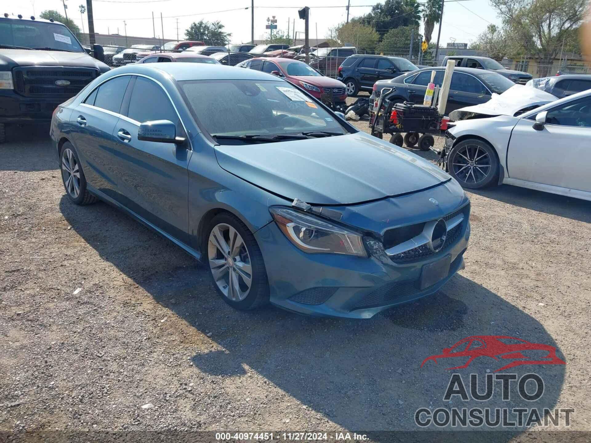 MERCEDES-BENZ CLA 250 2014 - WDDSJ4EB0EN103930