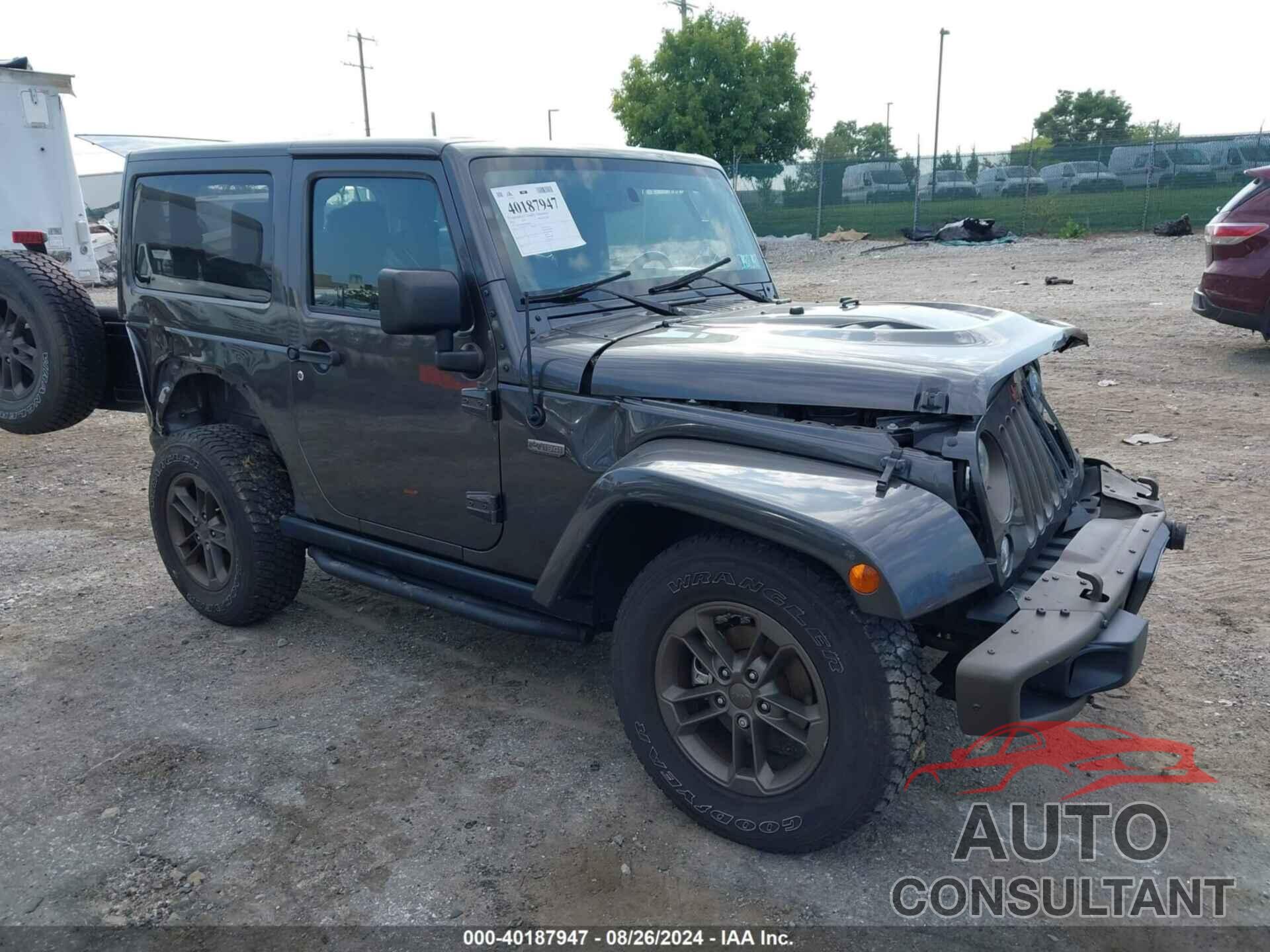 JEEP WRANGLER 2016 - 1C4GJWBG3GL200033