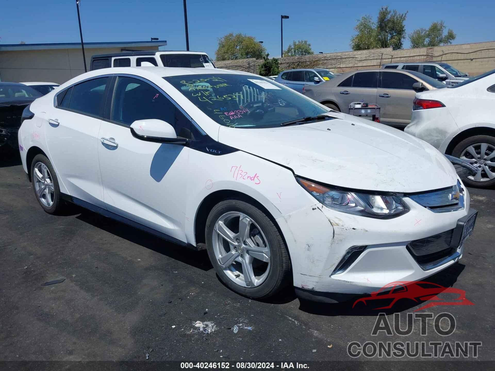 CHEVROLET VOLT 2019 - 1G1RC6S58KU124709