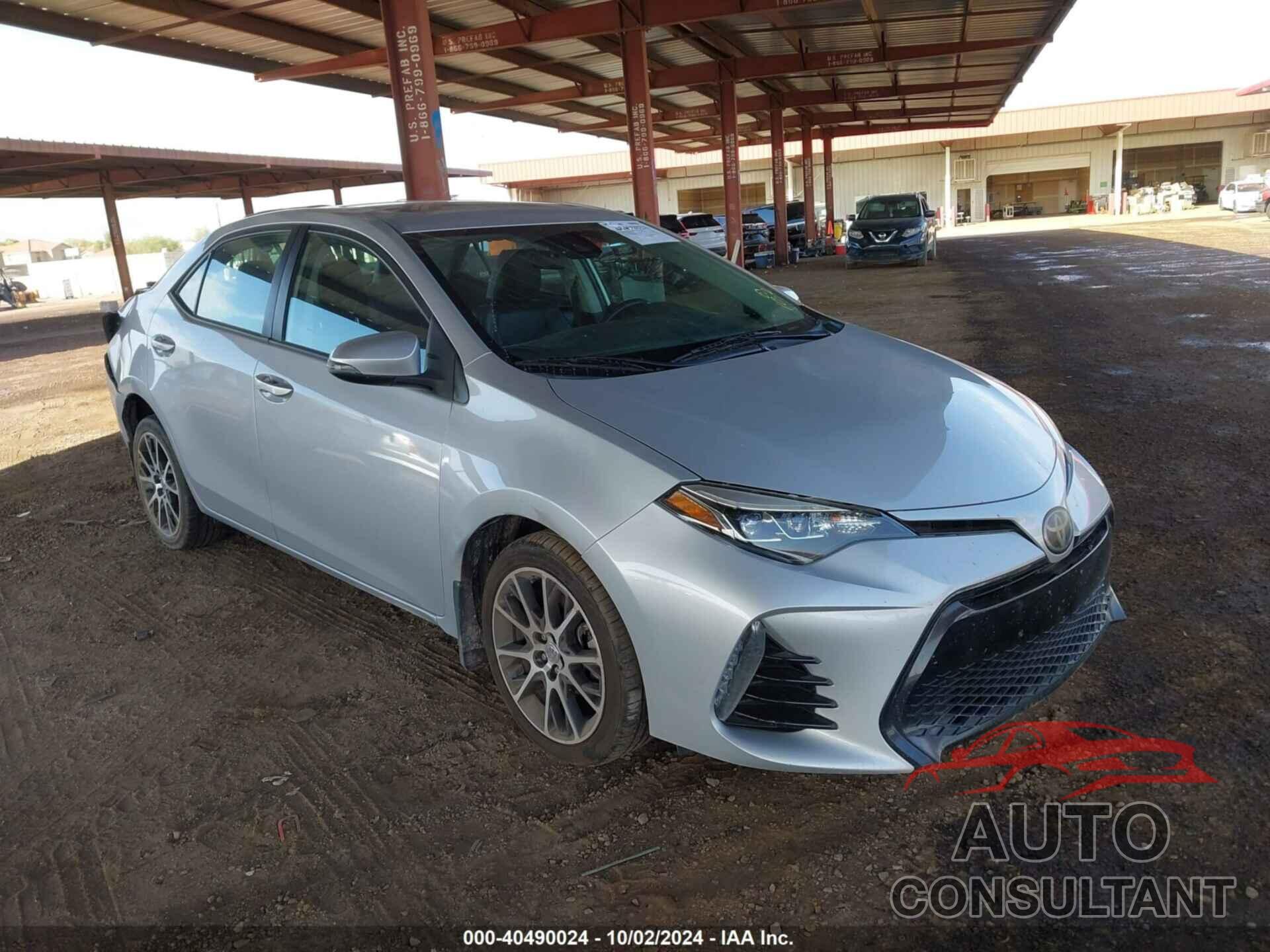 TOYOTA COROLLA 2017 - 5YFBURHEXHP621622