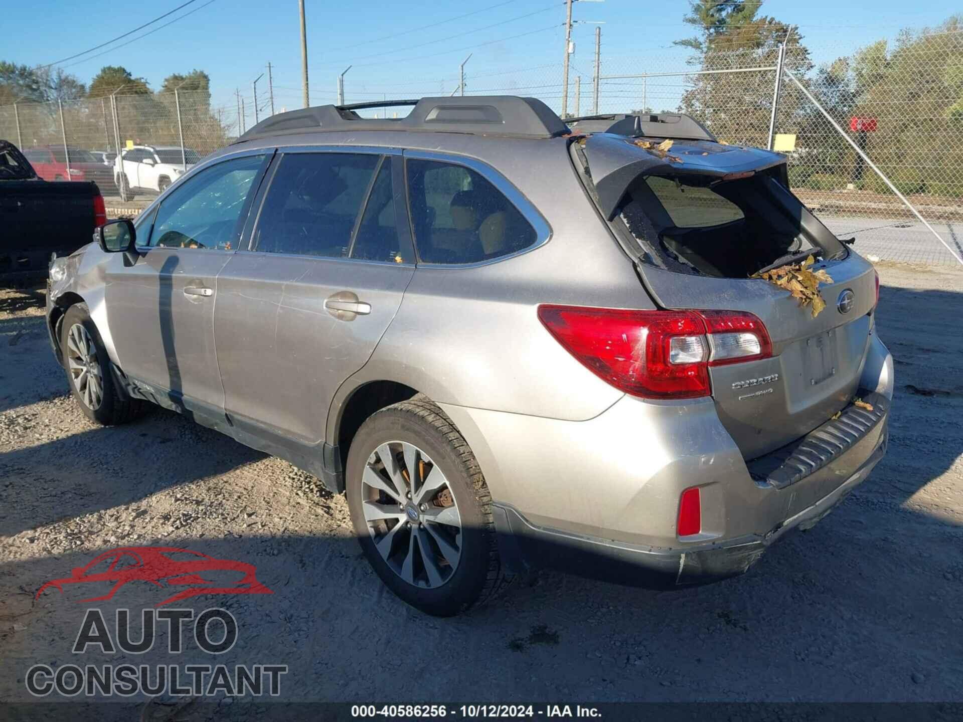 SUBARU OUTBACK 2016 - 4S4BSBLC2G3313141