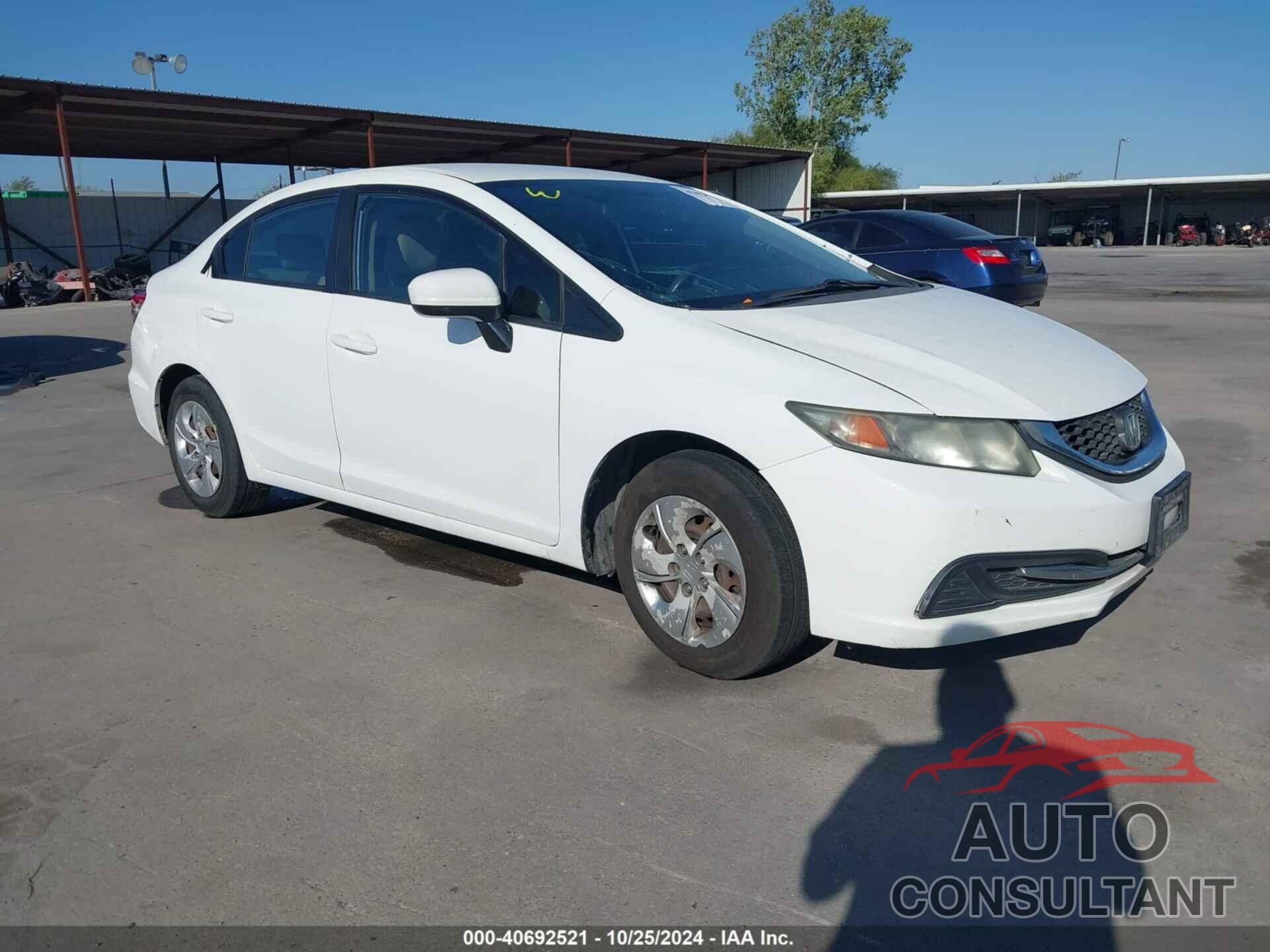 HONDA CIVIC 2014 - 19XFB2F50EE034229