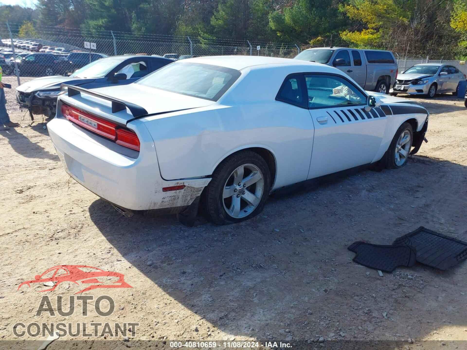 DODGE CHALLENGER 2012 - 2C3CDYAG4CH213923