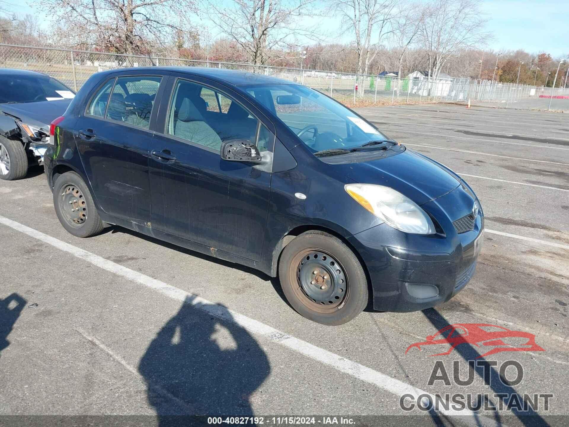 TOYOTA YARIS 2011 - JTDKT4K3XB5326618