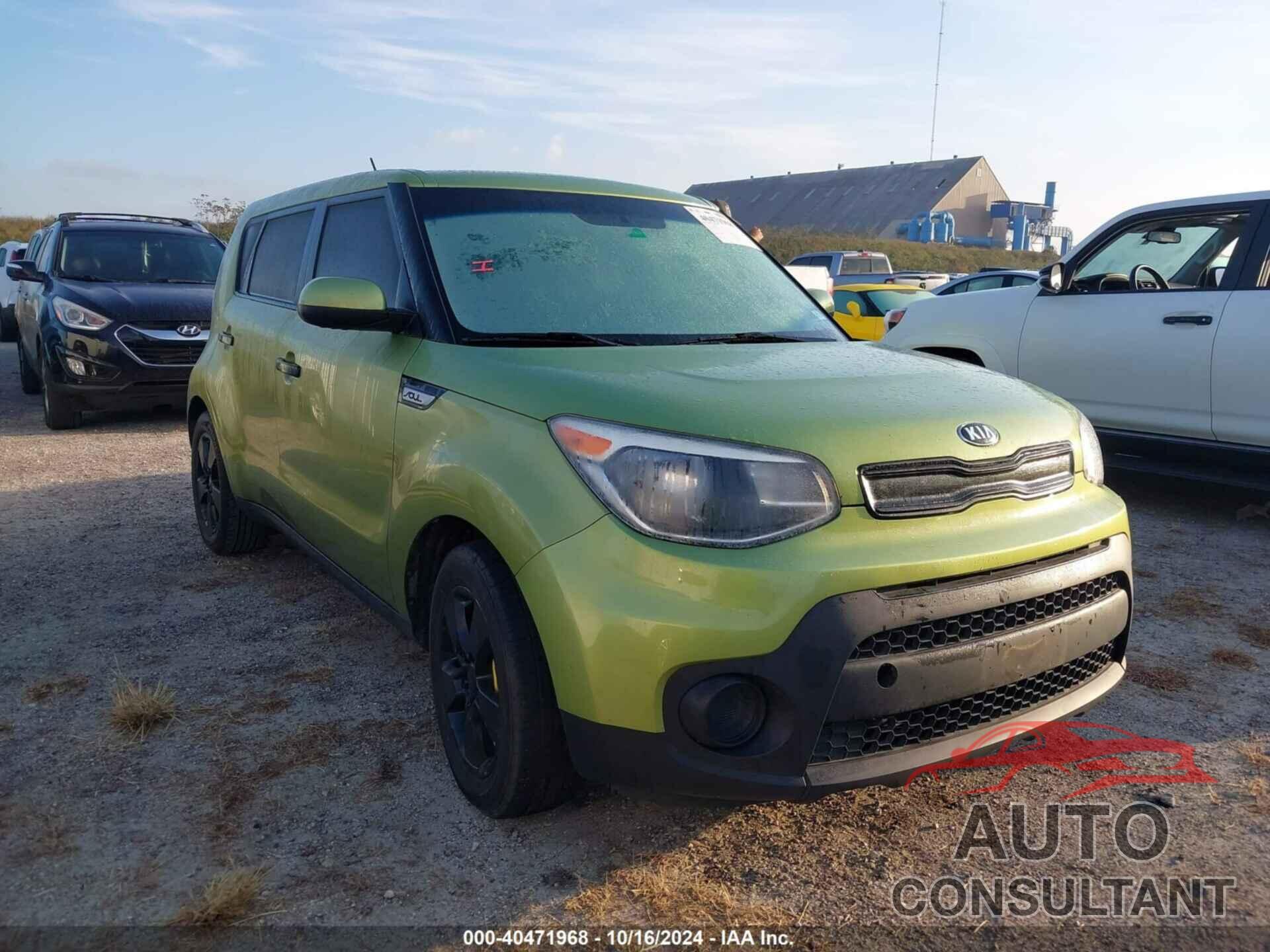 KIA SOUL 2018 - KNDJN2A28J7899443