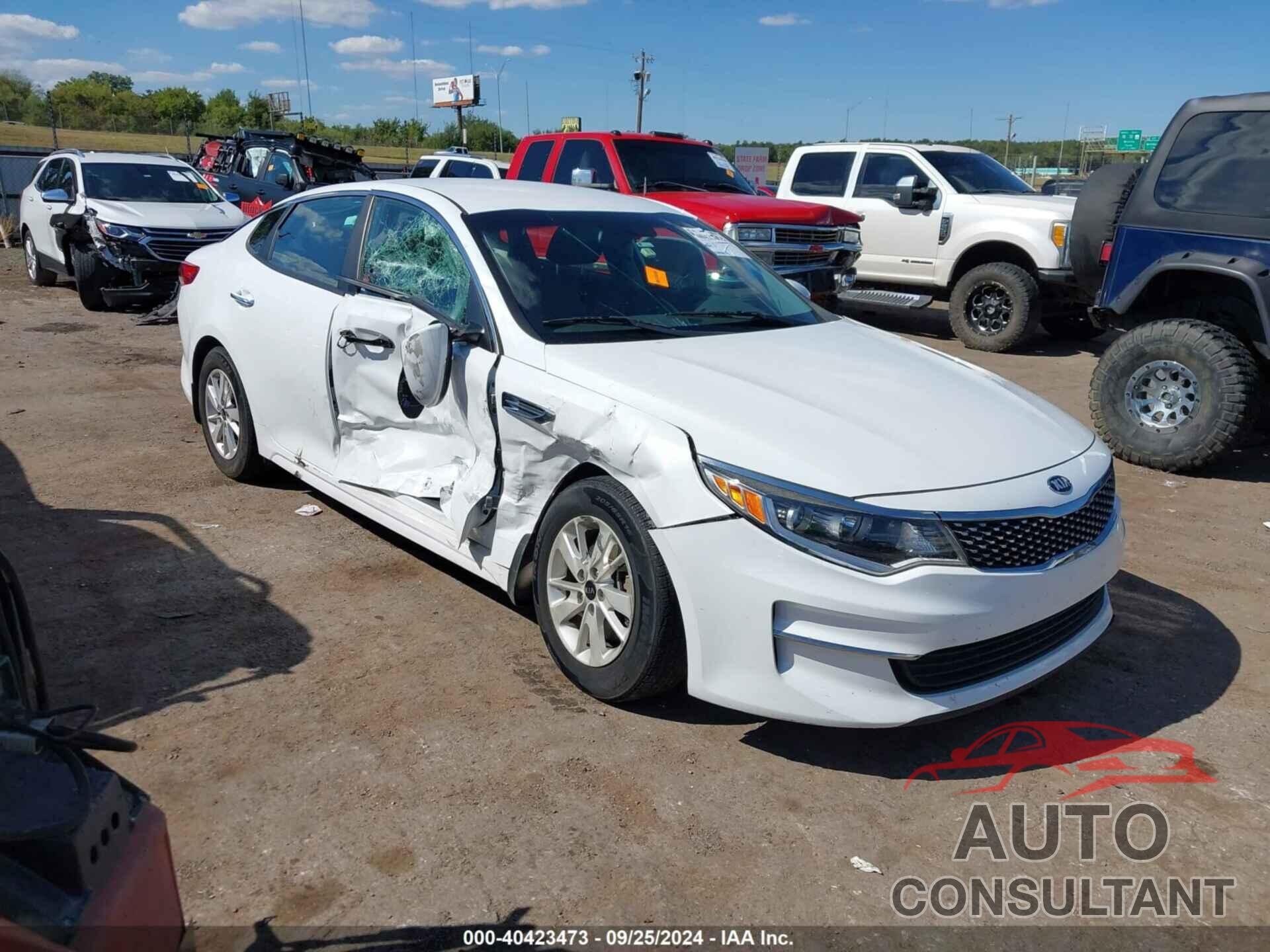 KIA OPTIMA 2016 - 5XXGT4L36GG037274