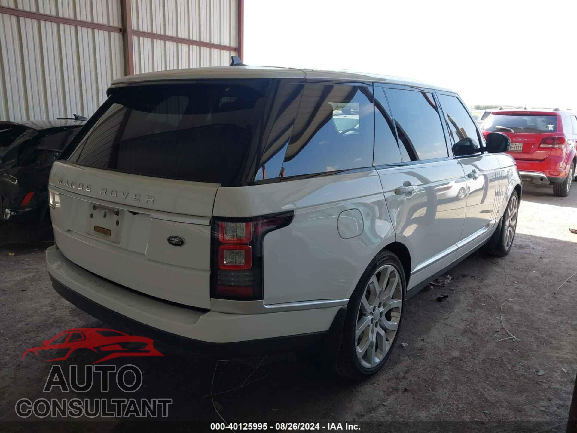 LAND ROVER RANGE ROVER 2016 - SALGS3EF7GA290628