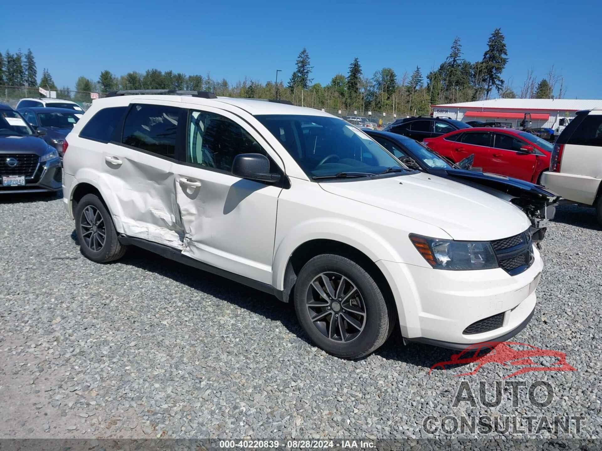 DODGE JOURNEY 2017 - 3C4PDCAB8HT585140