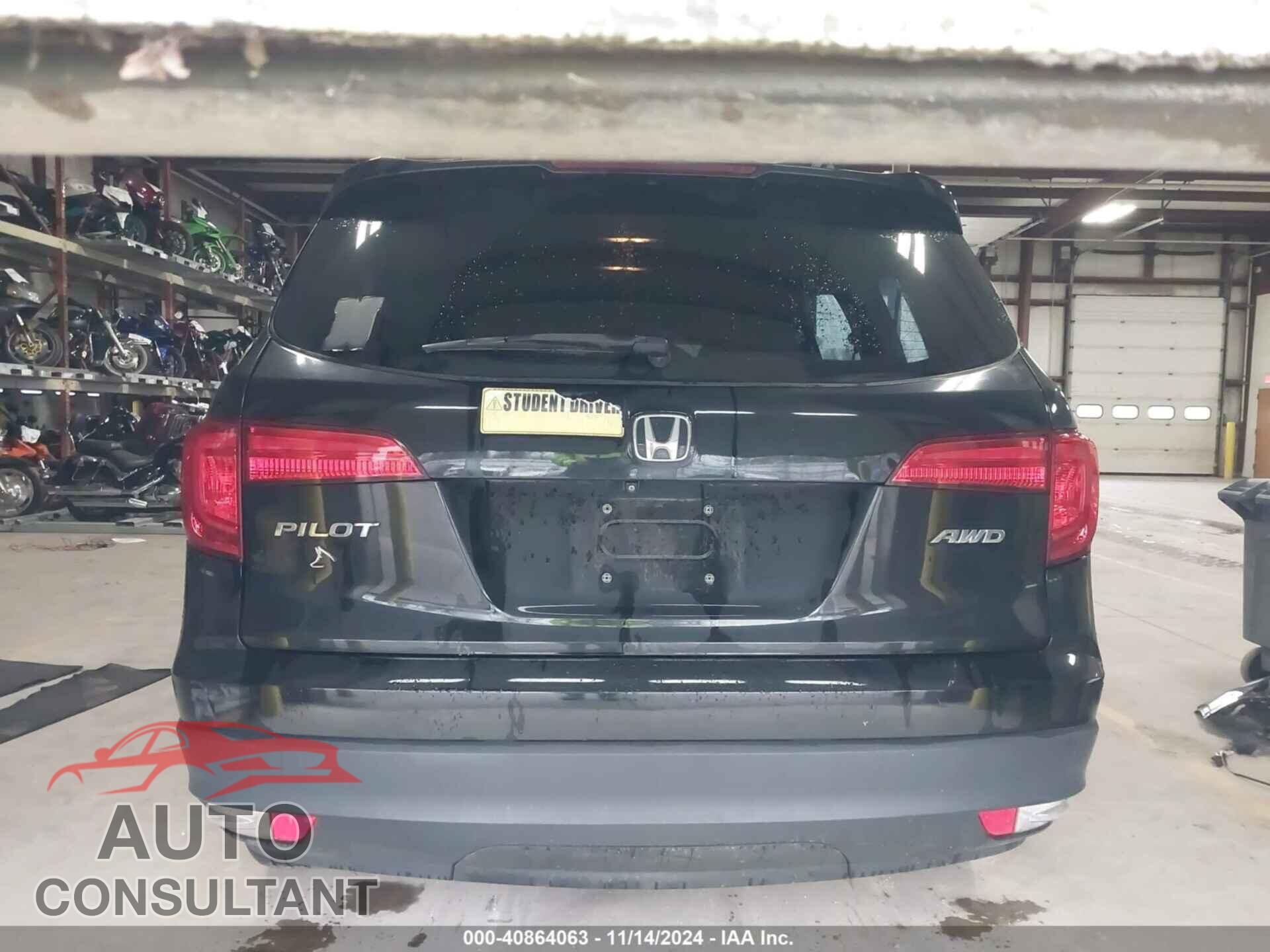 HONDA PILOT 2016 - 5FNYF6H50GB082425