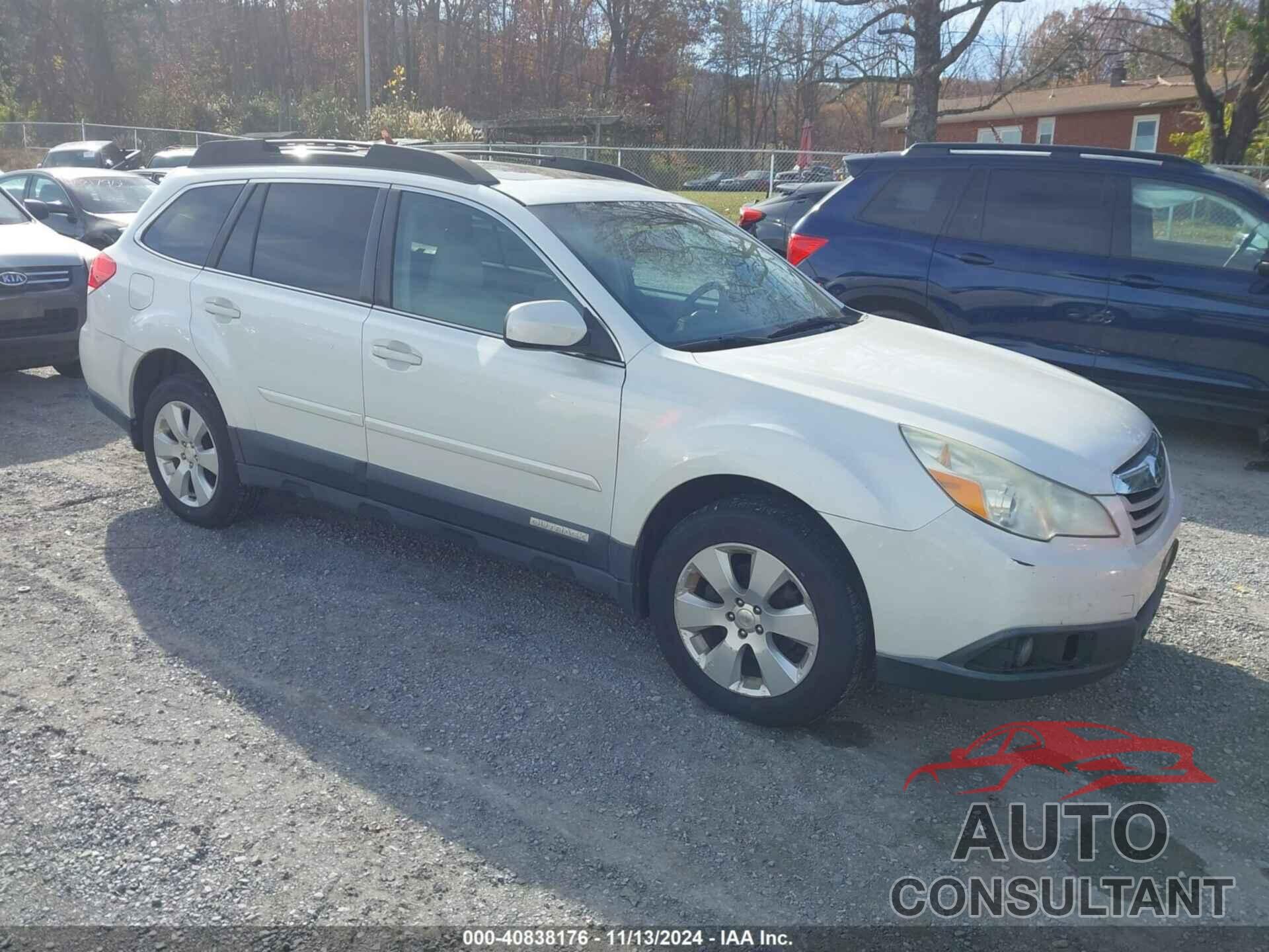 SUBARU OUTBACK 2011 - 4S4BRCGC0B3375559