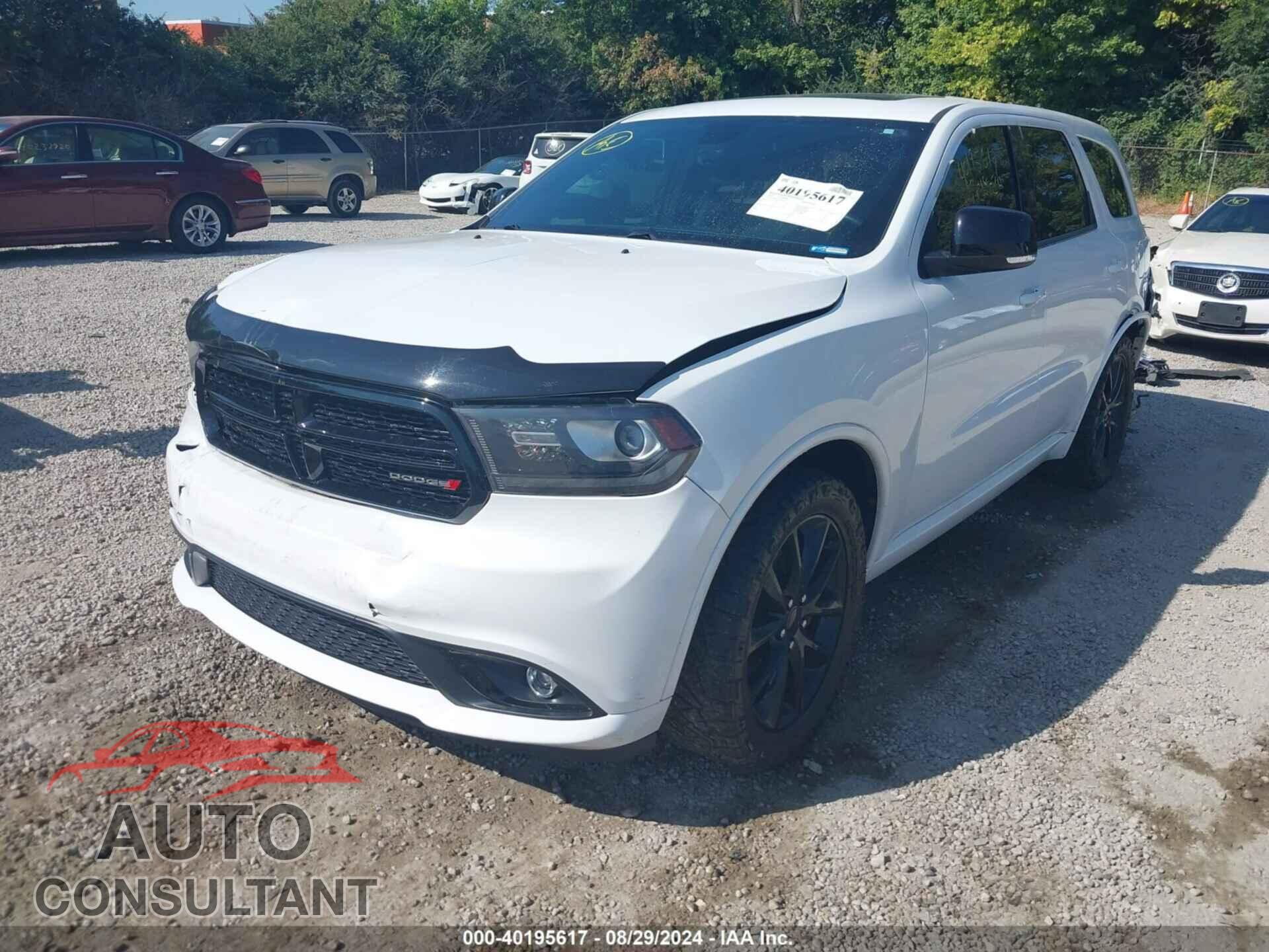 DODGE DURANGO 2017 - 1C4SDJCT7HC725355