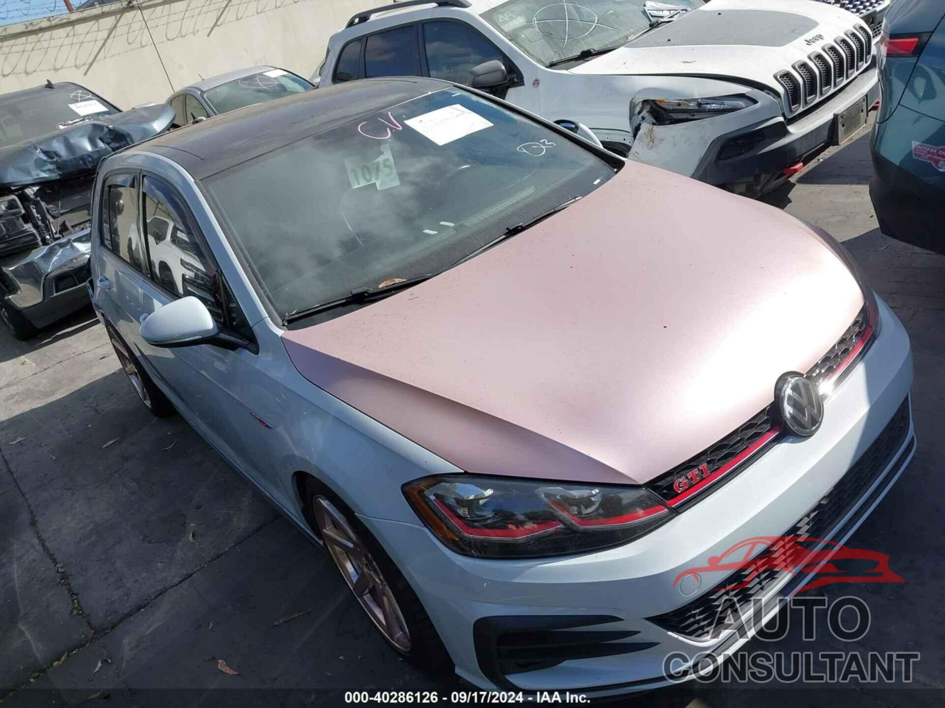 VOLKSWAGEN GOLF GTI 2019 - 3VW6T7AU6KM018754