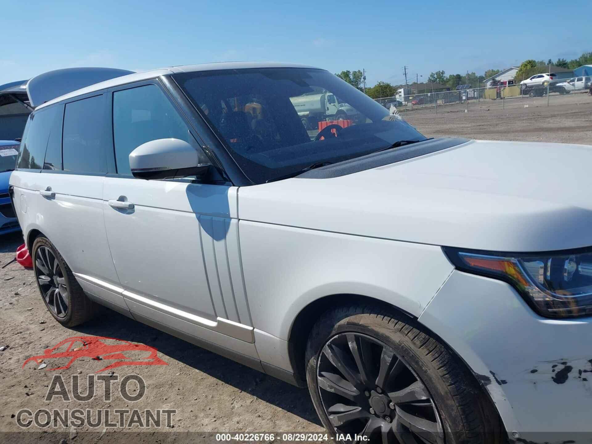 LAND ROVER RANGE ROVER 2016 - SALGS2EF4GA305435