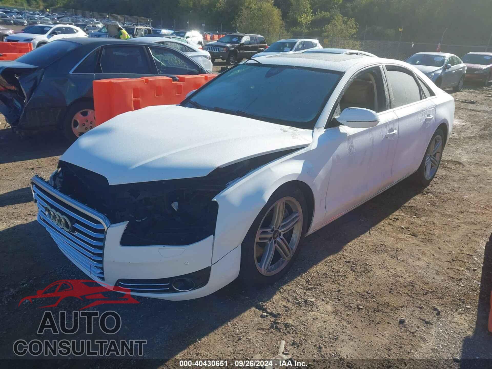 AUDI A8 2013 - WAUA2AFD9DN017867
