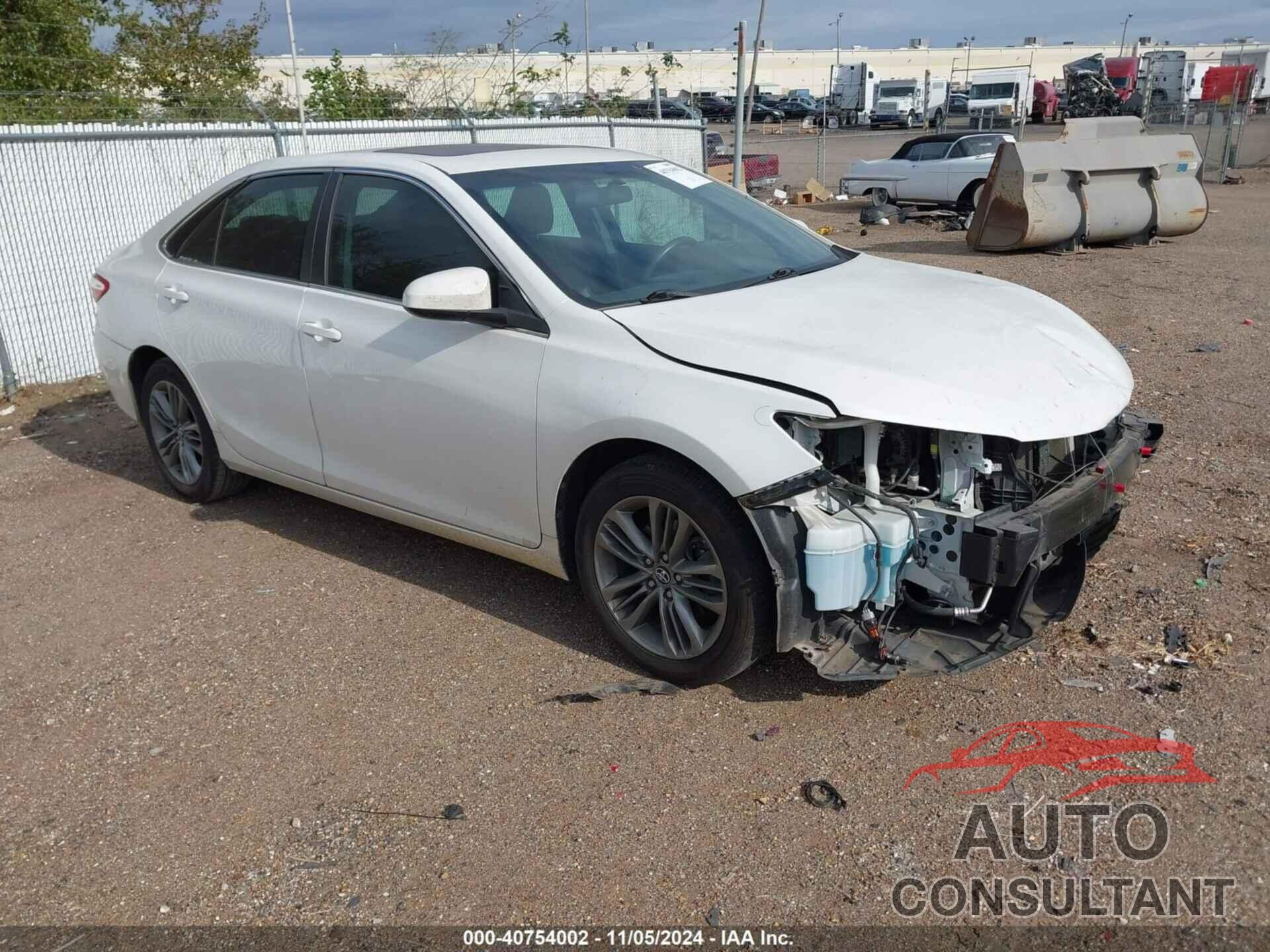 TOYOTA CAMRY 2017 - 4T1BF1FK6HU328237