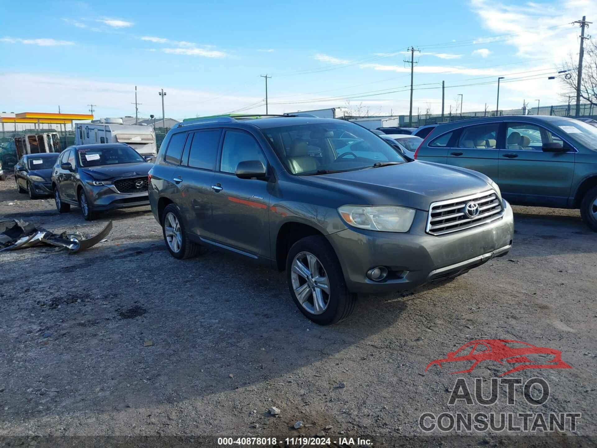 TOYOTA HIGHLANDER 2010 - JTEDK3EH5A2157617