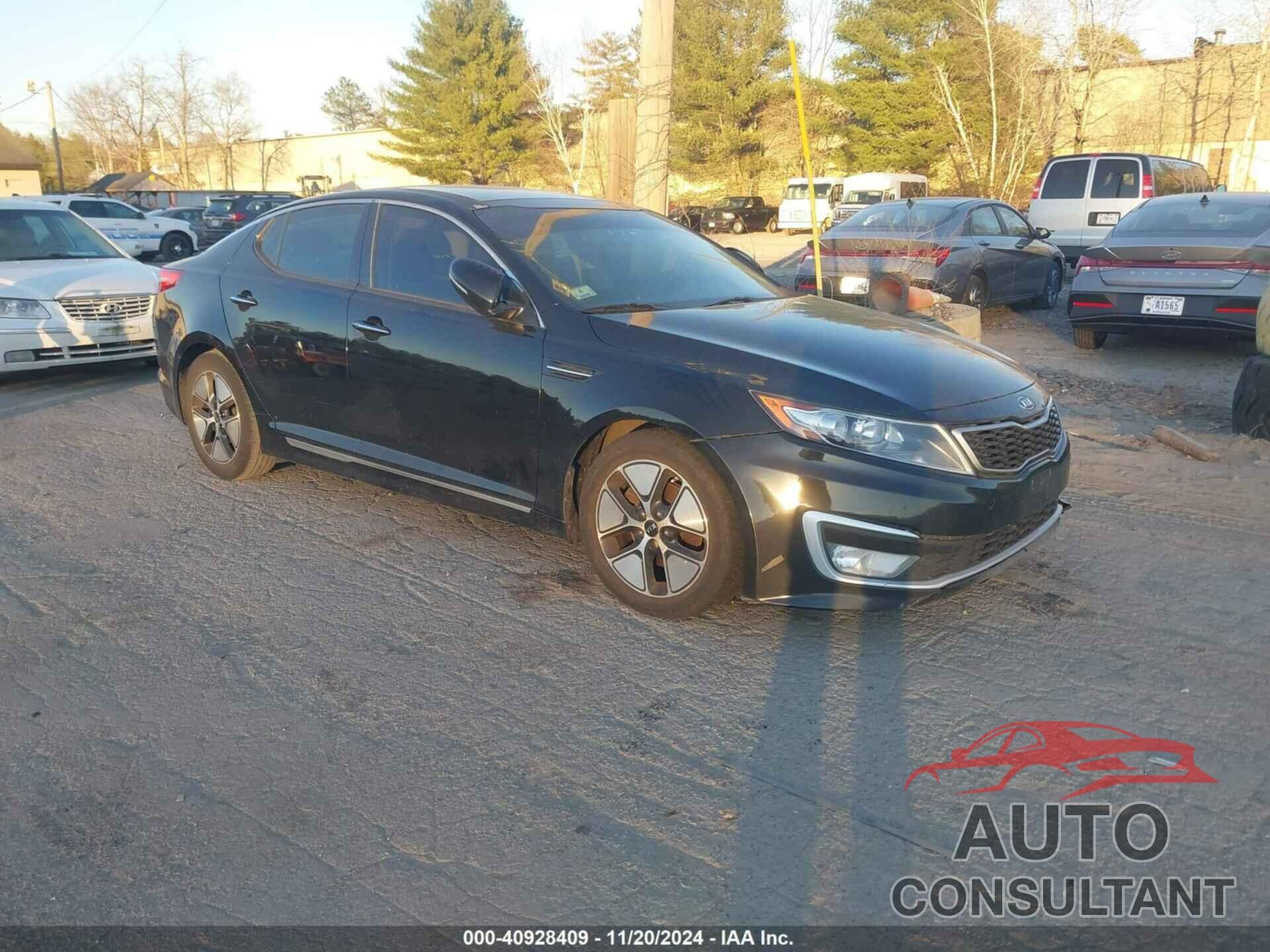 KIA OPTIMA HYBRID 2012 - KNAGM4AD2C5013235