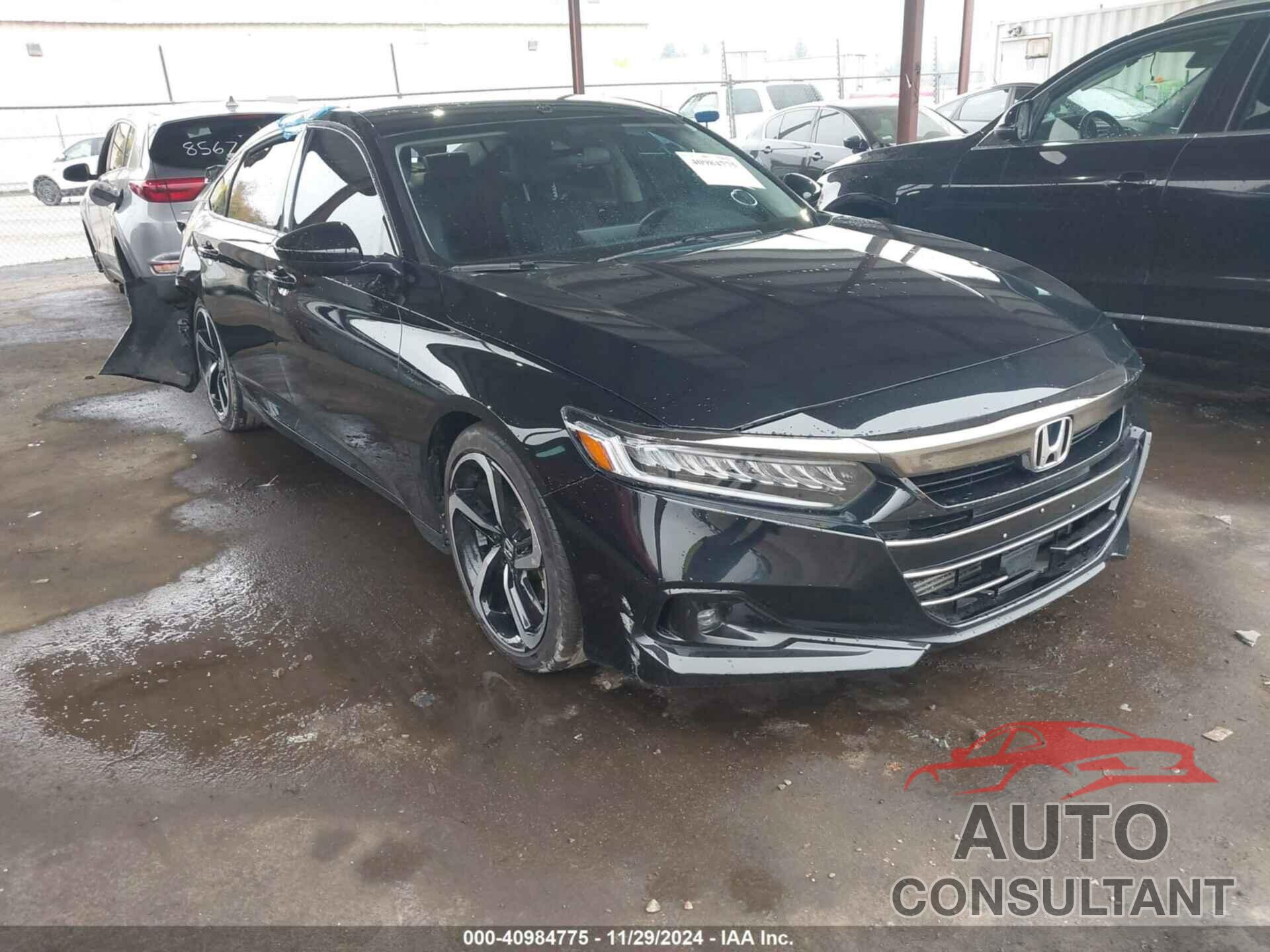 HONDA ACCORD 2022 - 1HGCV1F47NA010185