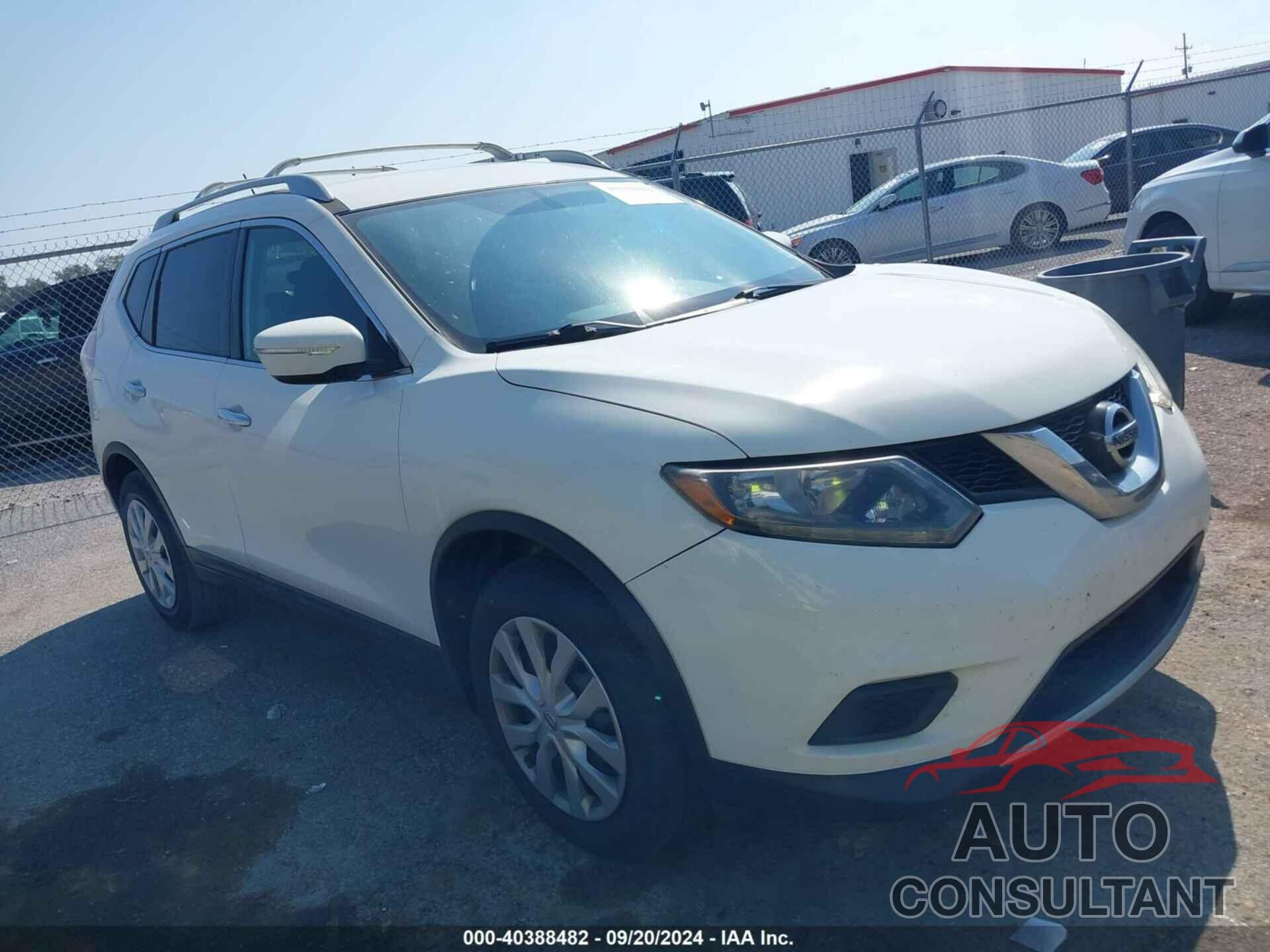 NISSAN ROGUE 2016 - 5N1AT2MT9GC918913