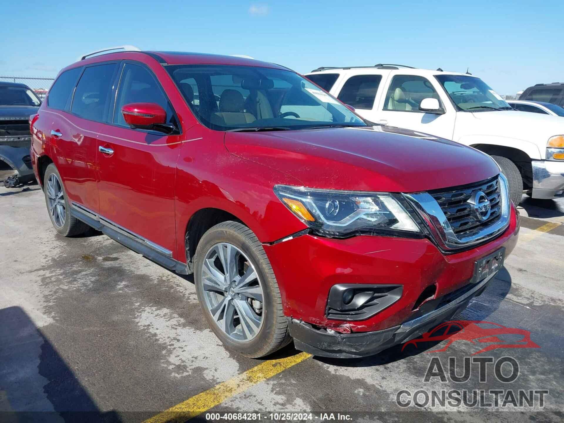 NISSAN PATHFINDER 2019 - 5N1DR2MN4KC612336