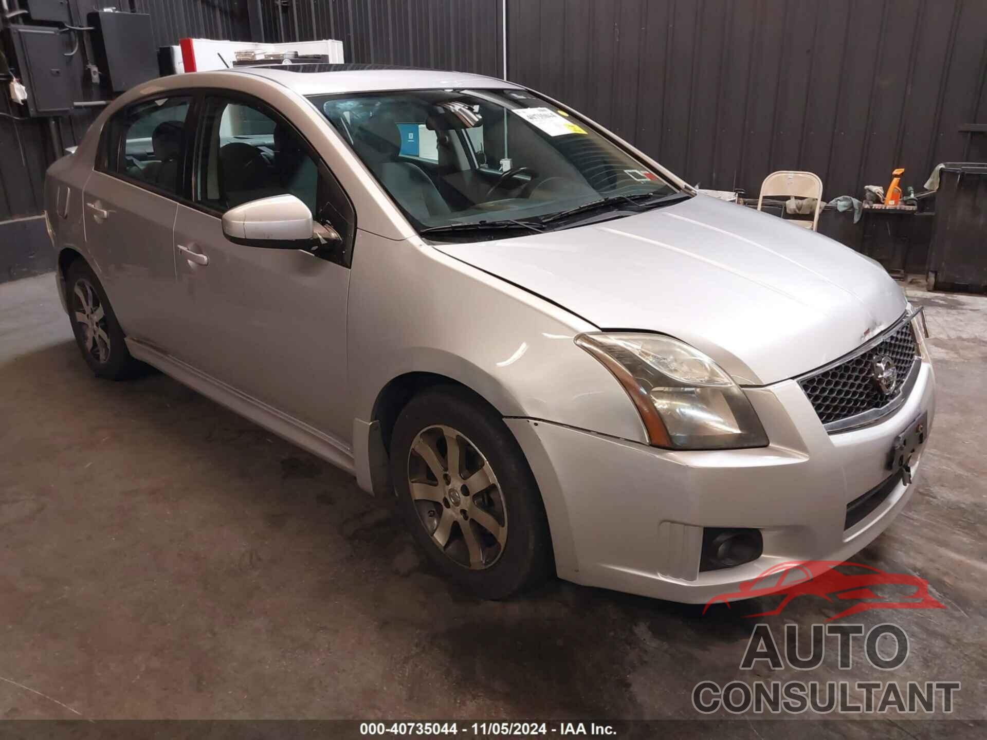 NISSAN SENTRA 2012 - 3N1AB6AP0CL663964