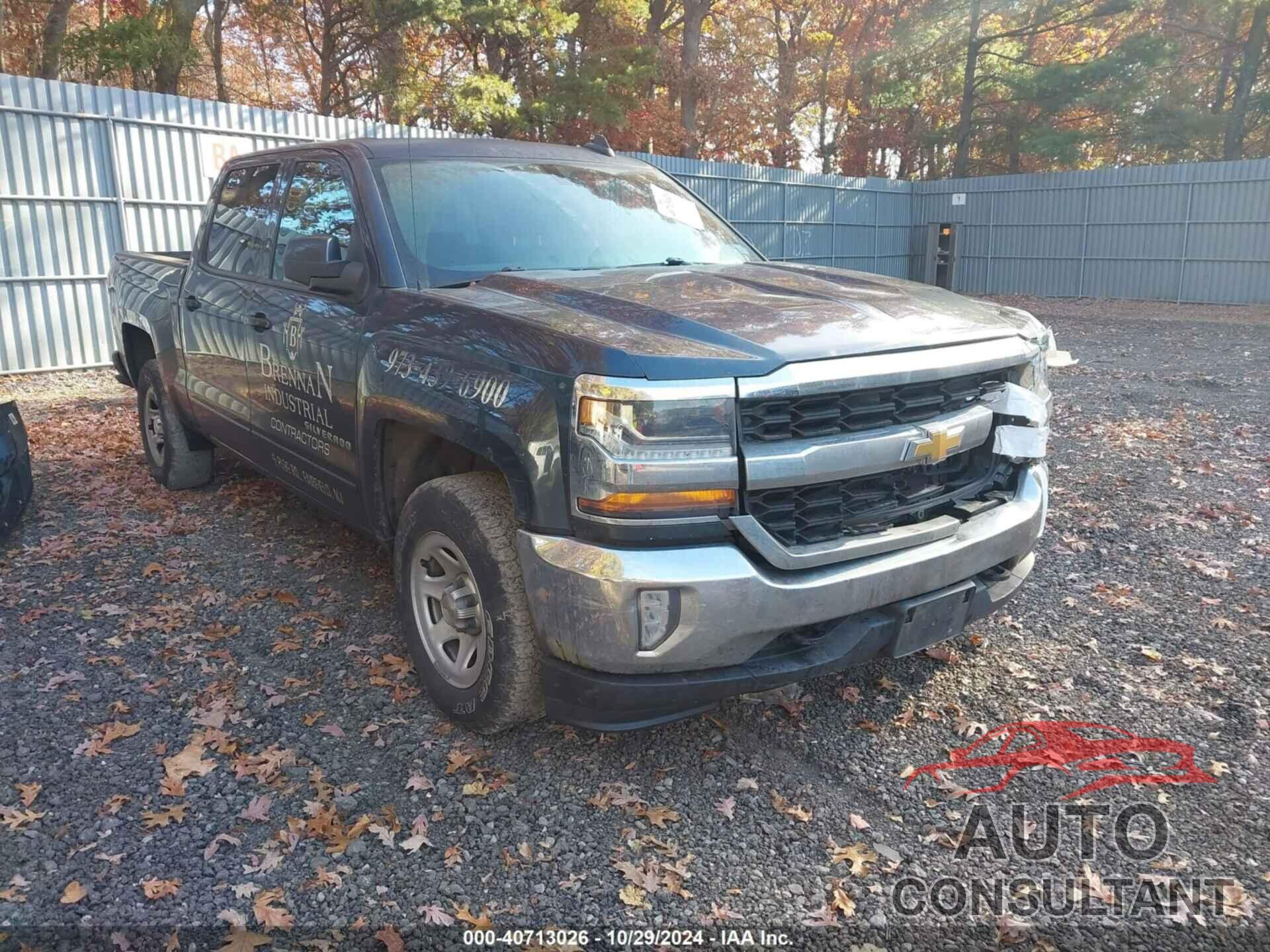 CHEVROLET SILVERADO 1500 2018 - 3GCUKREC9JG550328