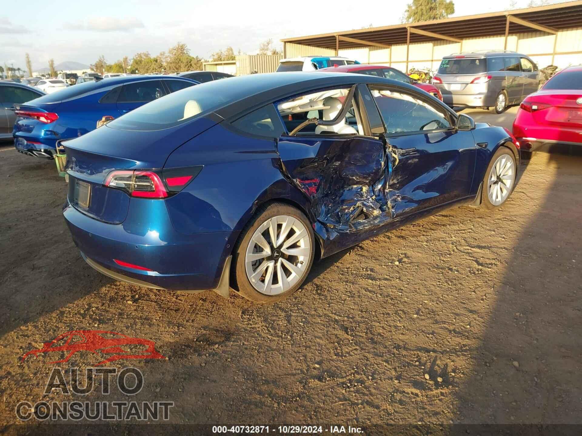 TESLA MODEL 3 2021 - 5YJ3E1EA7MF875007