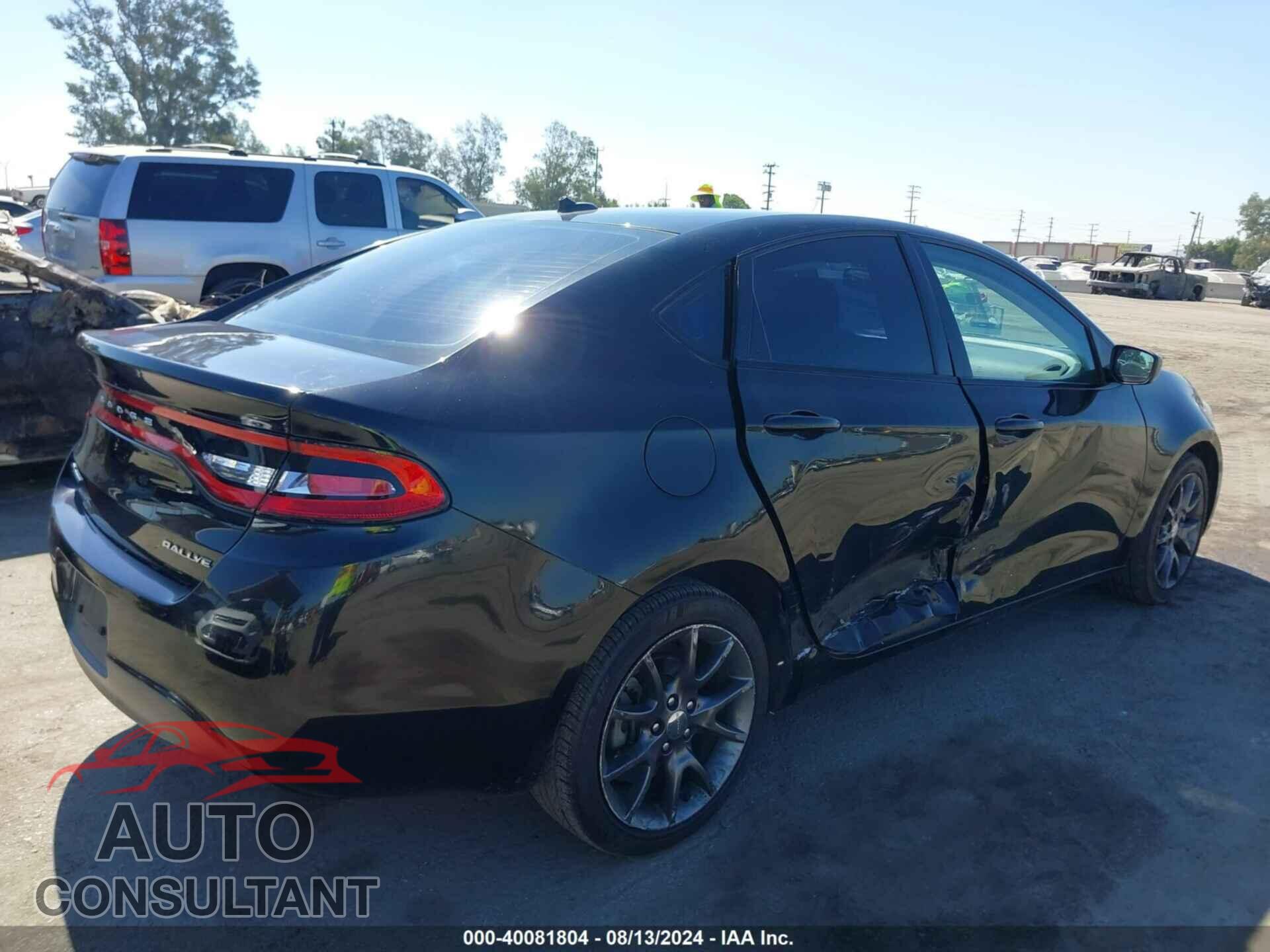 DODGE DART 2016 - 1C3CDFFA2GD821497