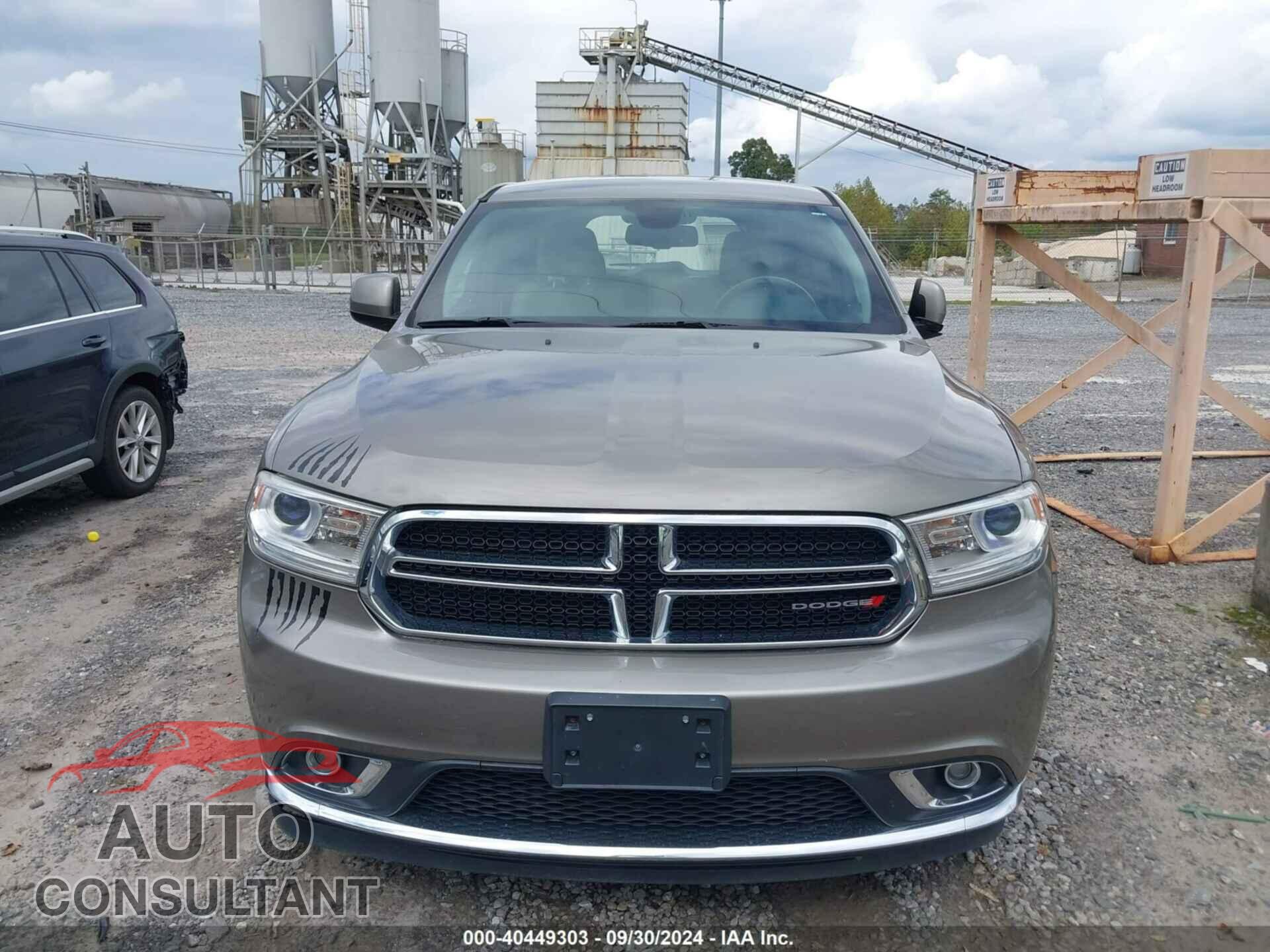 DODGE DURANGO 2016 - 1C4RDJAG0GC458837