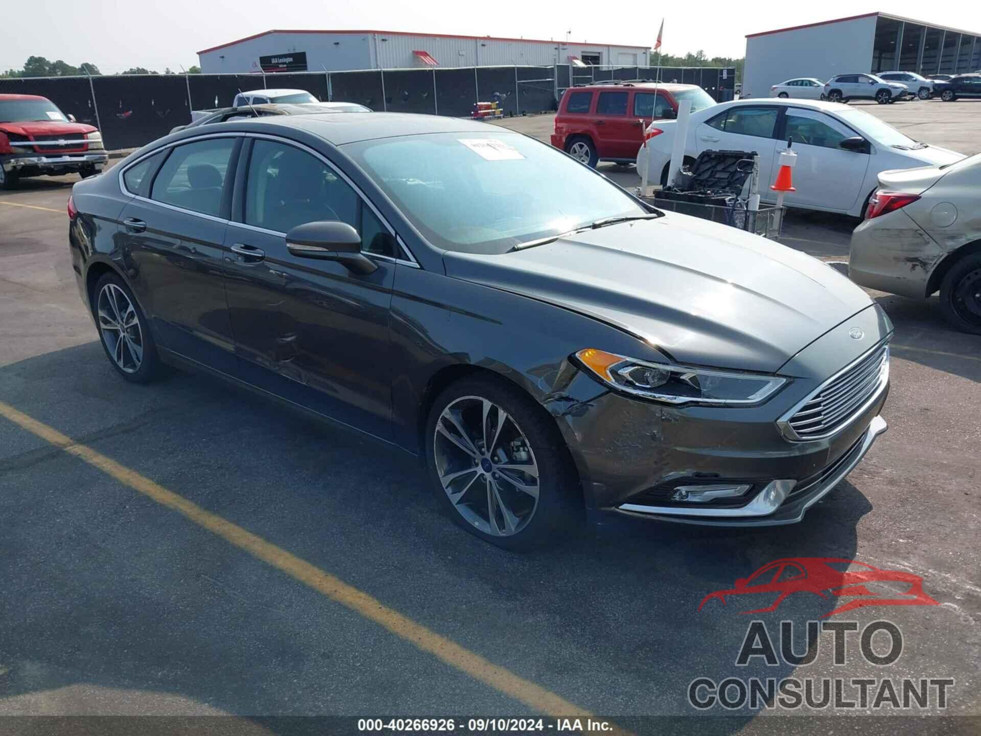 FORD FUSION 2017 - 3FA6P0K99HR169887