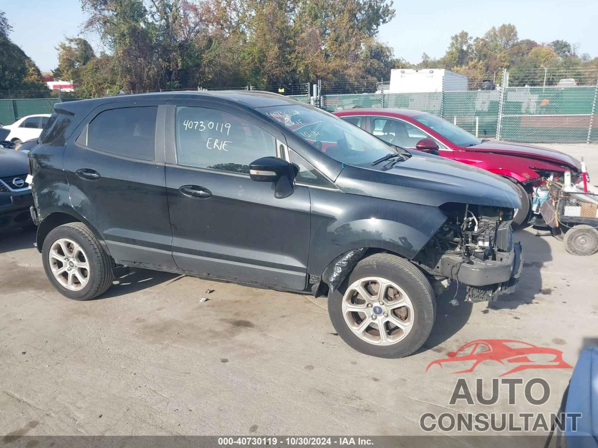 FORD ECOSPORT 2018 - MAJ6P1ULXJC206027