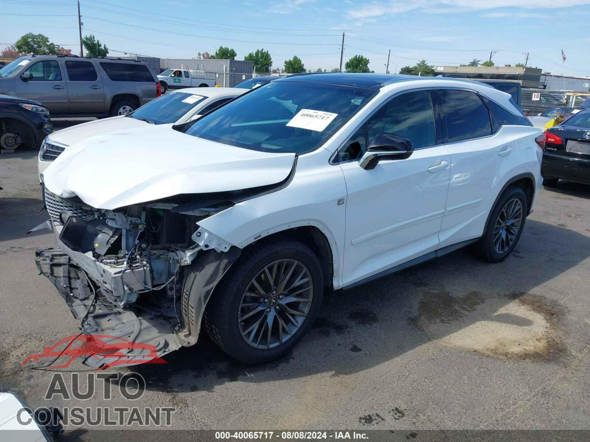 LEXUS RX 2016 - 2T2BZMCA3GC014836