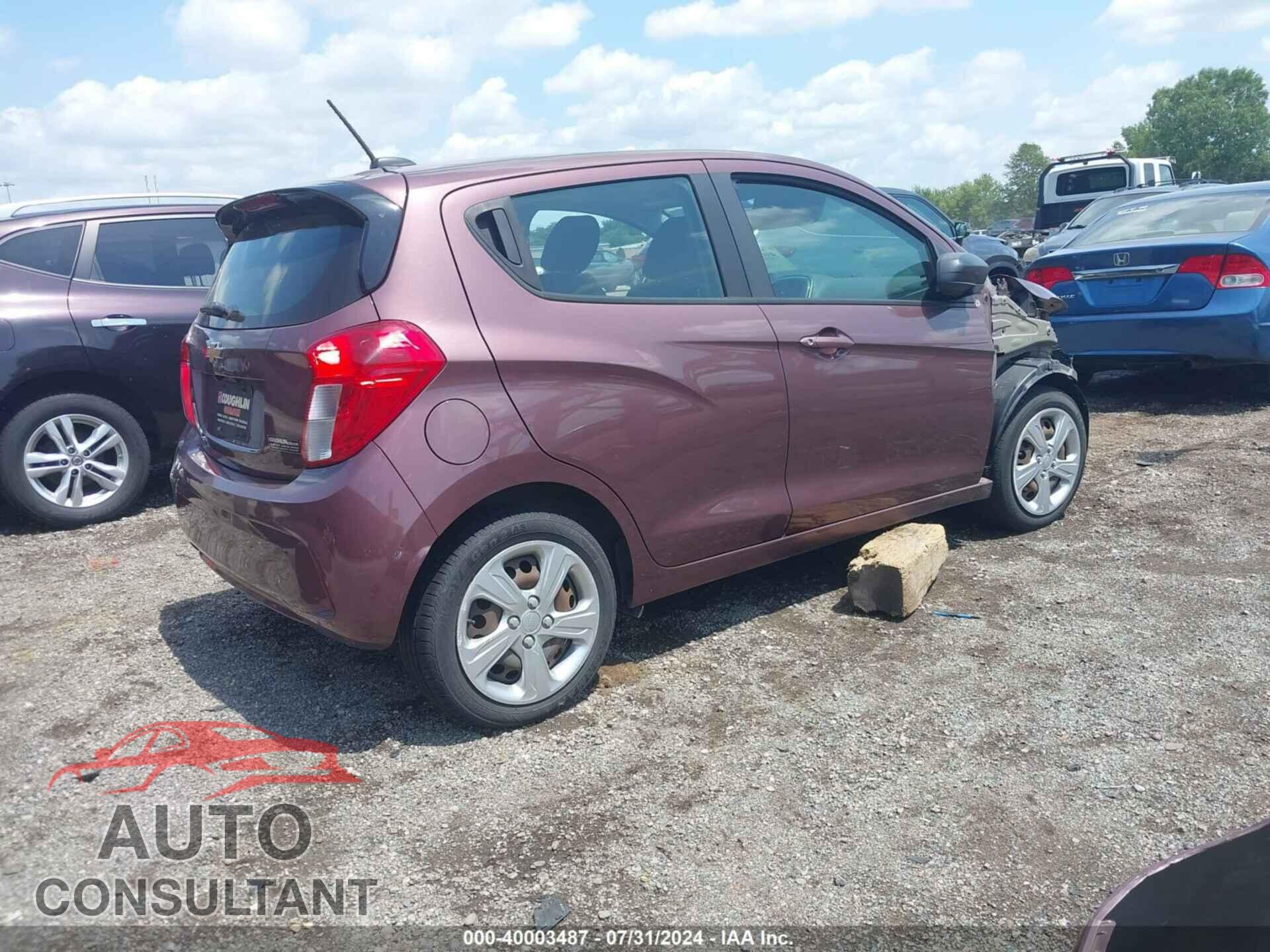 CHEVROLET SPARK 2019 - KL8CB6SA8KC804301