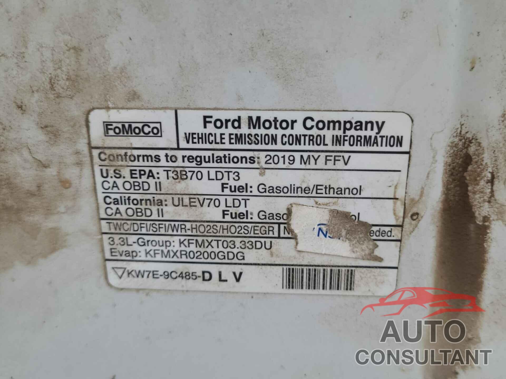 FORD F150 2019 - 1FTEX1EB2KKC92257