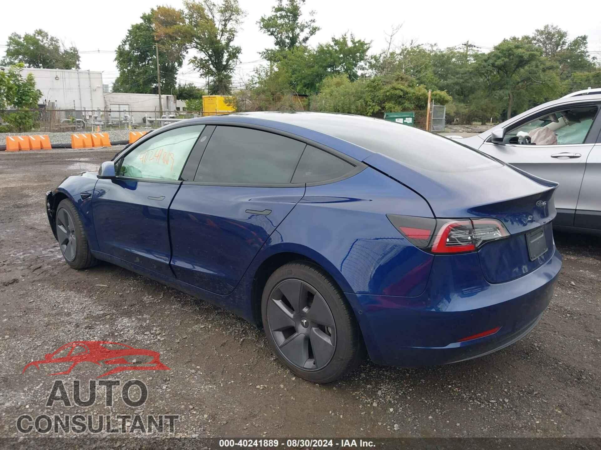 TESLA MODEL 3 2022 - 5YJ3E1EA5NF369760
