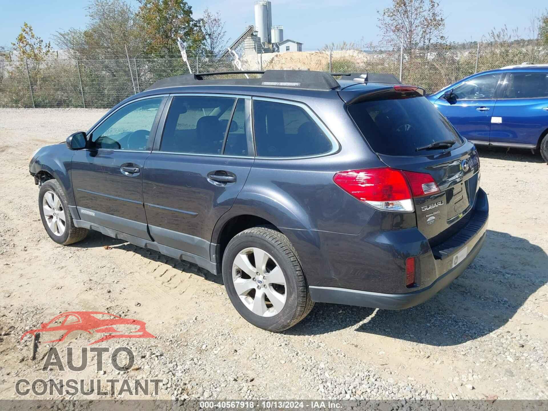SUBARU OUTBACK 2011 - 4S4BRBKC2B3439778