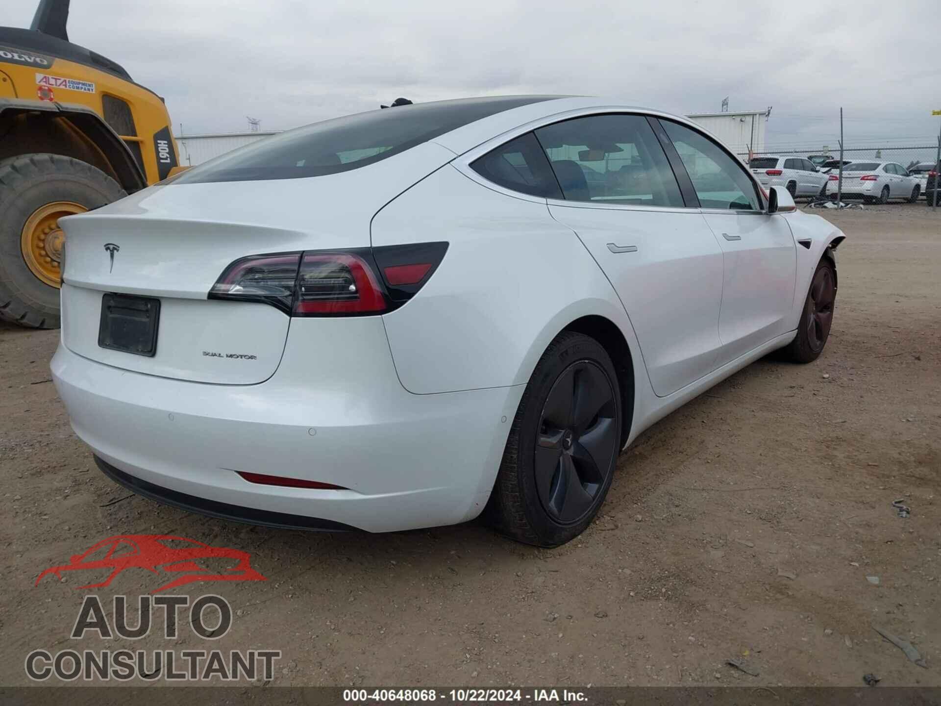TESLA MODEL 3 2019 - 5YJ3E1EBXKF418326