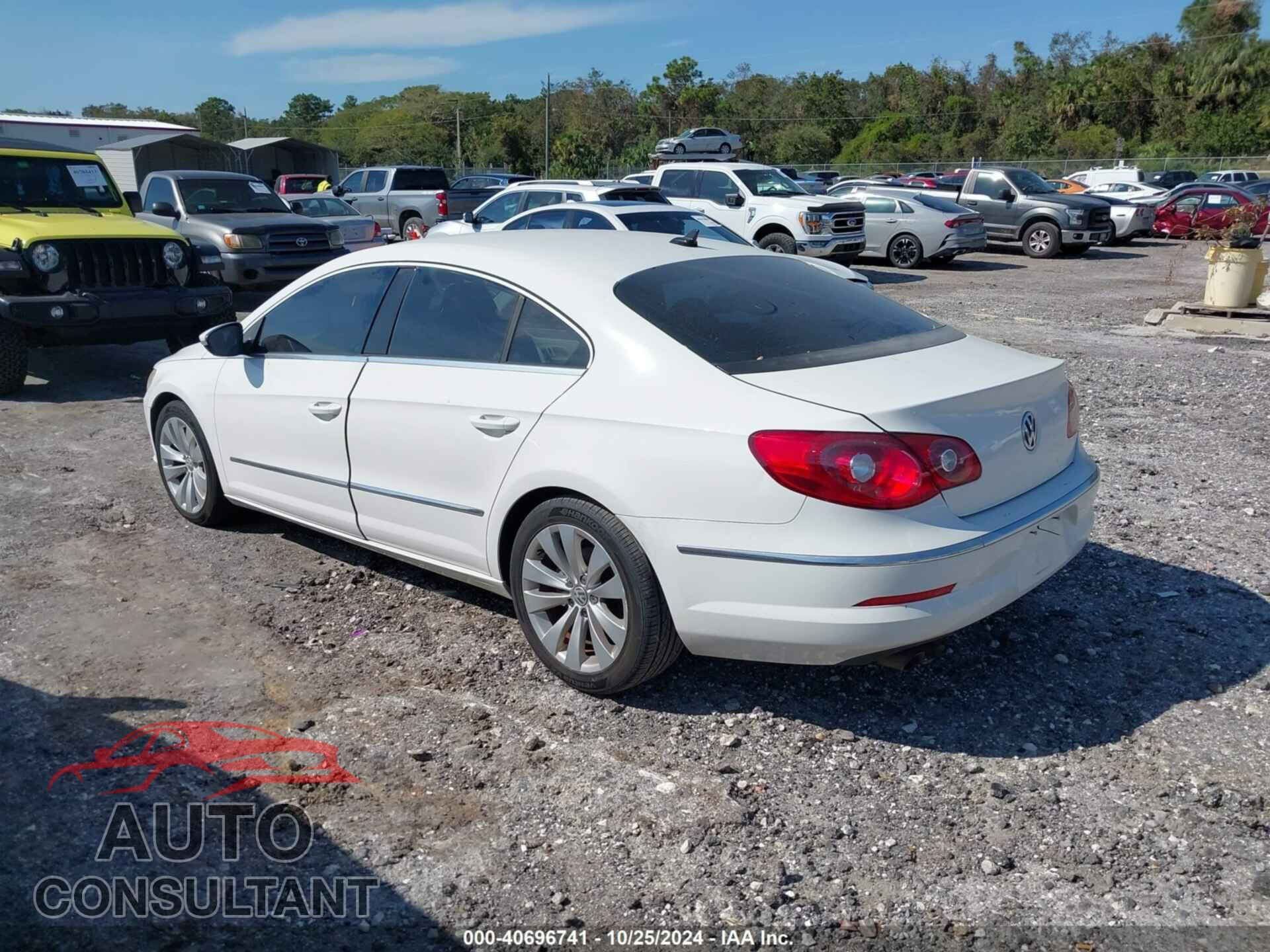VOLKSWAGEN CC 2009 - WVWML73C19E537418