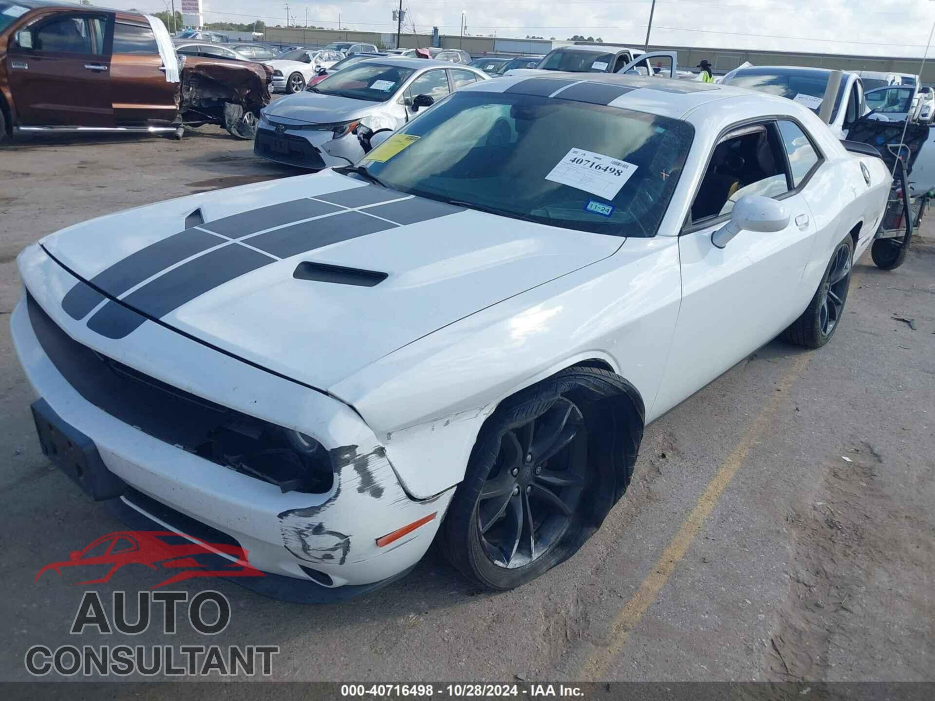 DODGE CHALLENGER 2016 - 2C3CDZAG5GH308793
