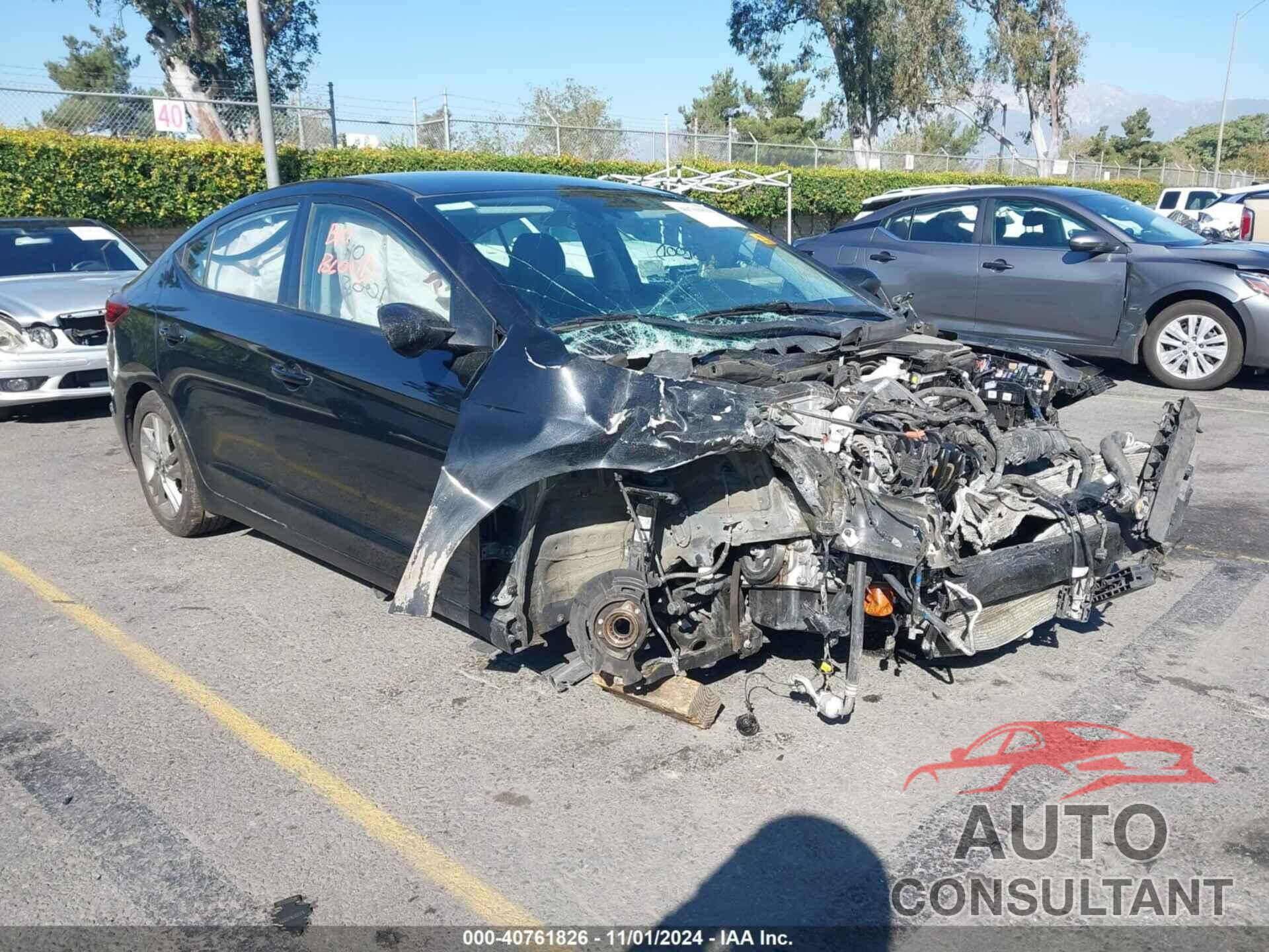 HYUNDAI ELANTRA 2020 - 5NPD84LF4LH547457