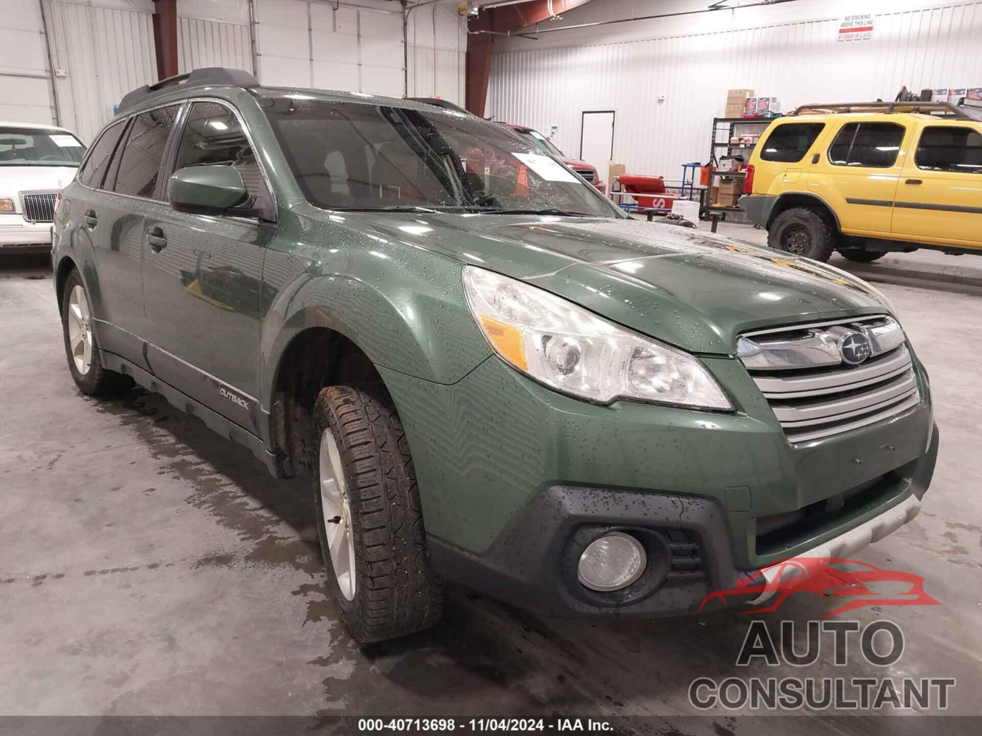 SUBARU OUTBACK 2013 - 4S4BRDKC4D2244463