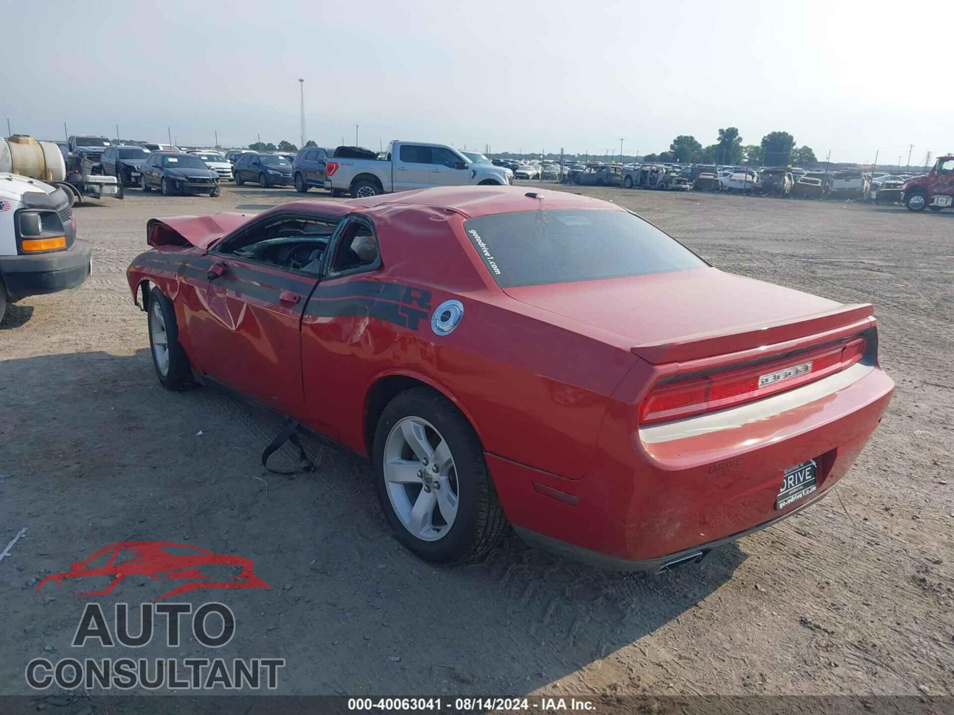 DODGE CHALLENGER 2012 - 2C3CDYBT7CH291074