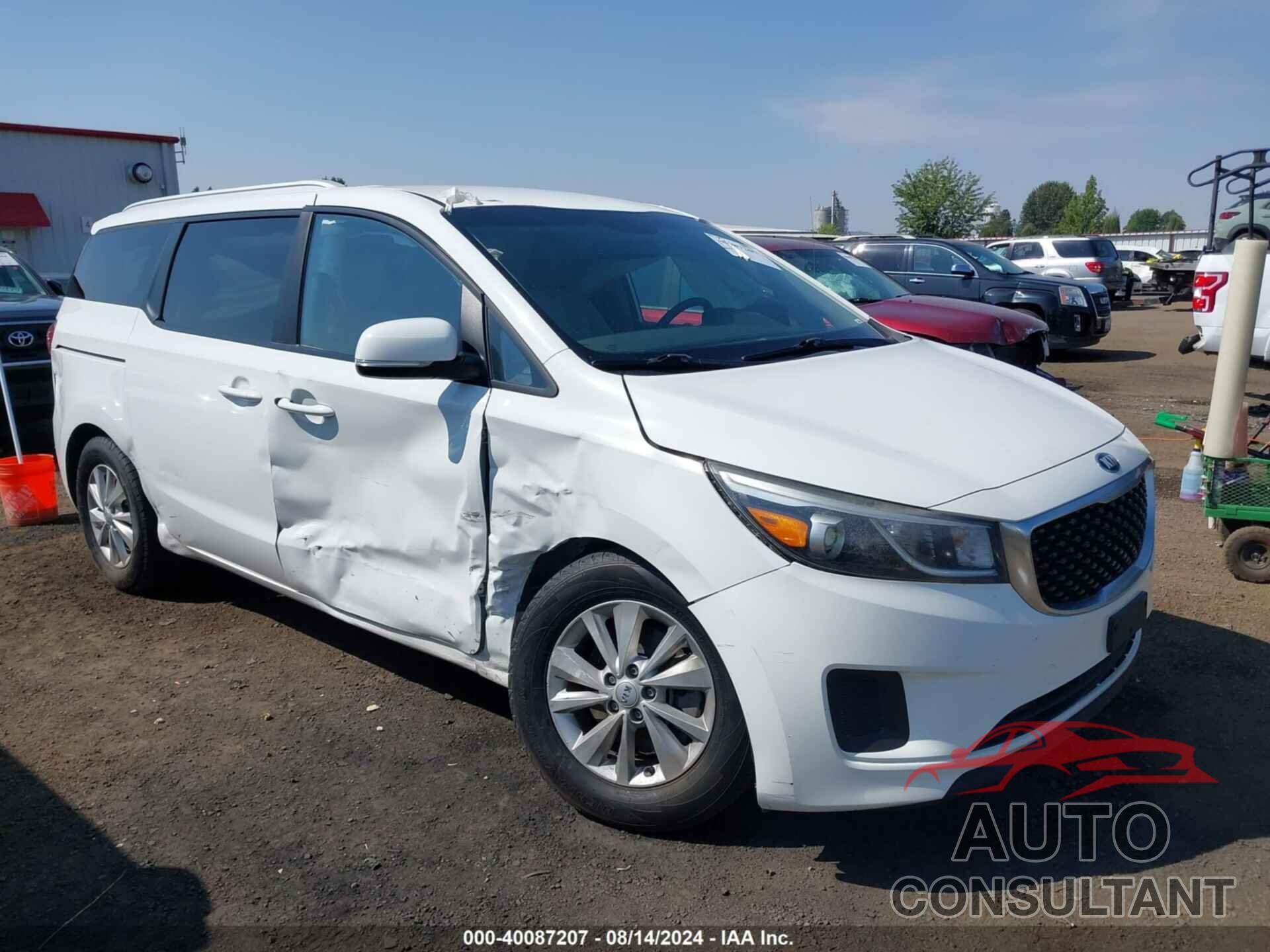 KIA SEDONA 2016 - KNDMB5C1XG6092920