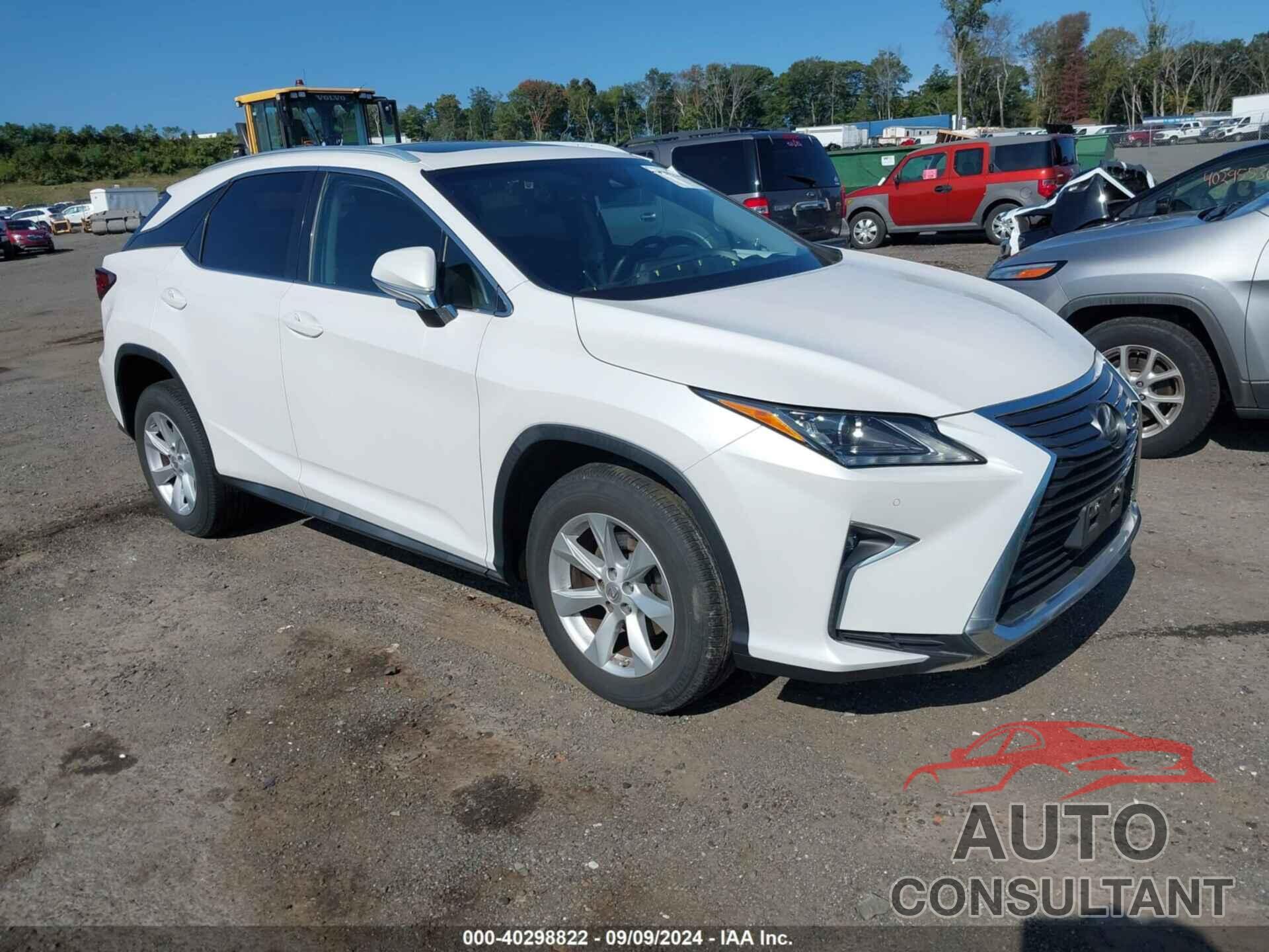 LEXUS RX 350 2017 - 2T2BZMCA9HC099392