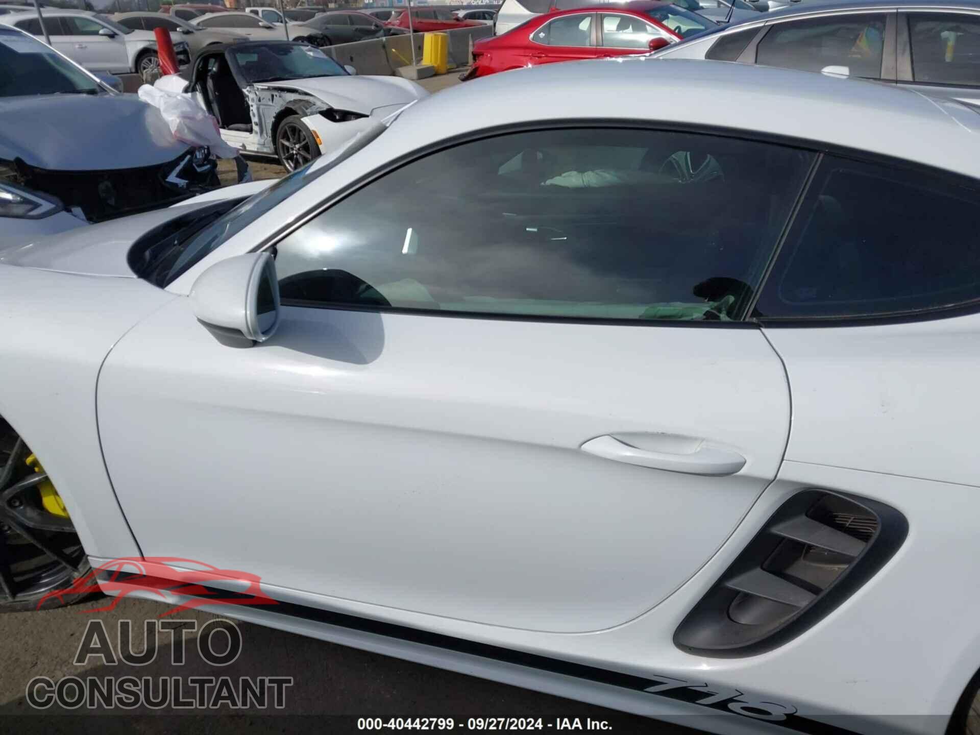 PORSCHE CAYMAN 2017 - WP0AA2A84HS270771