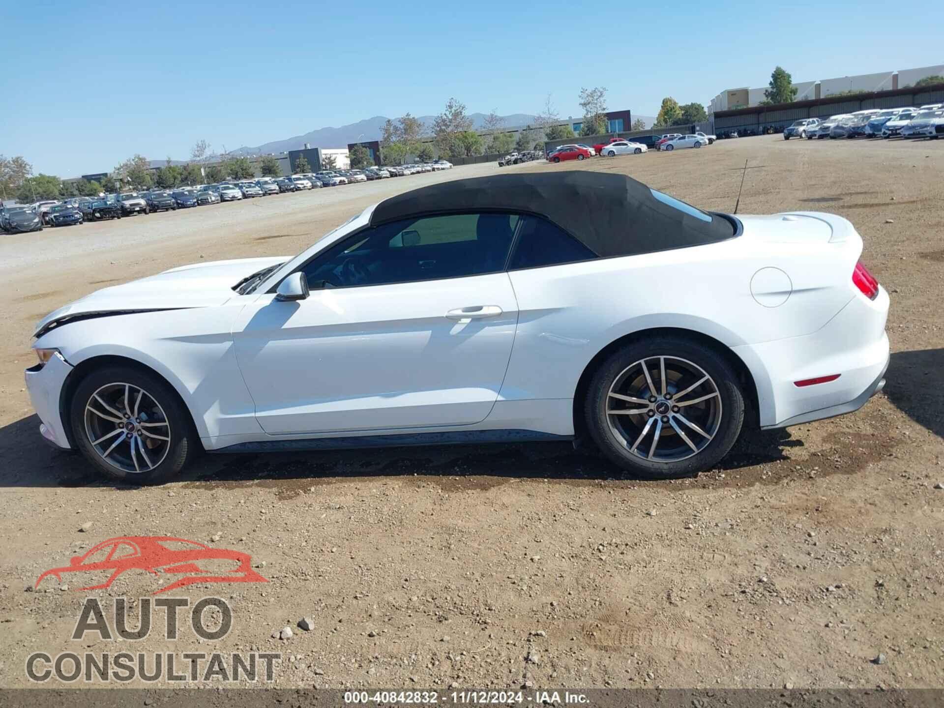 FORD MUSTANG 2017 - 1FATP8UH3H5218381