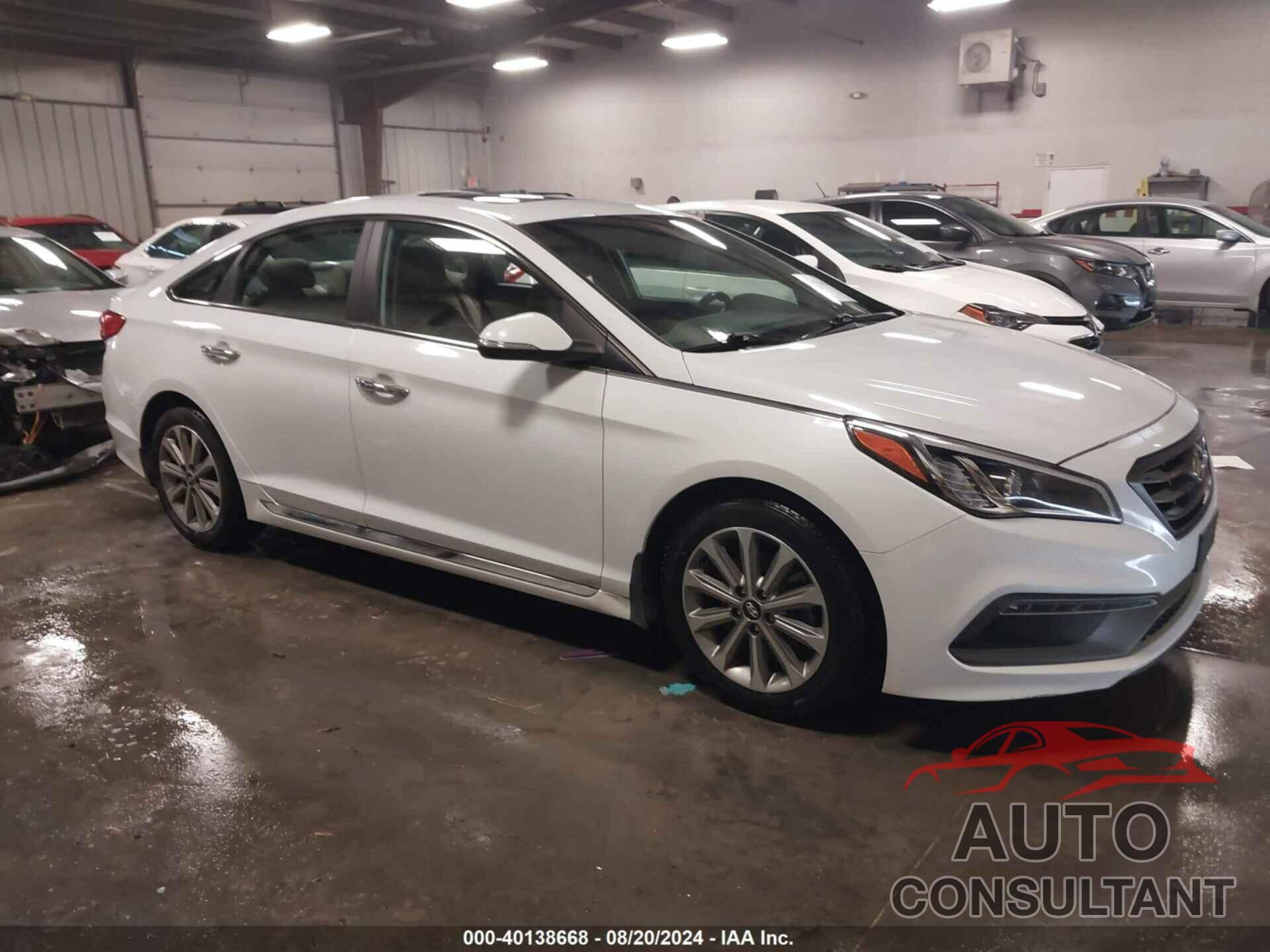 HYUNDAI SONATA 2016 - 5NPE34AF5GH376956