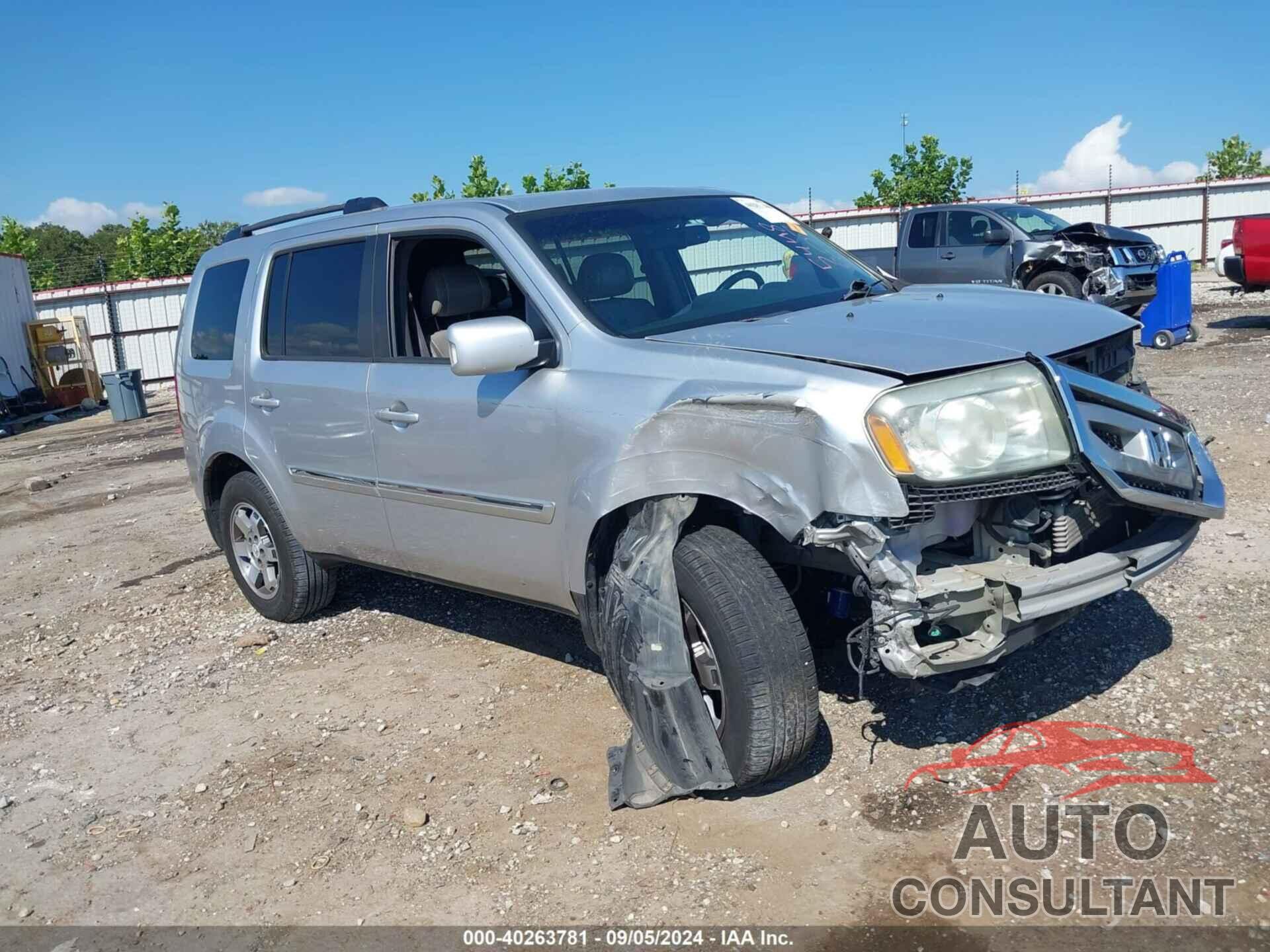 HONDA PILOT 2011 - 5FNYF3H96BB055448