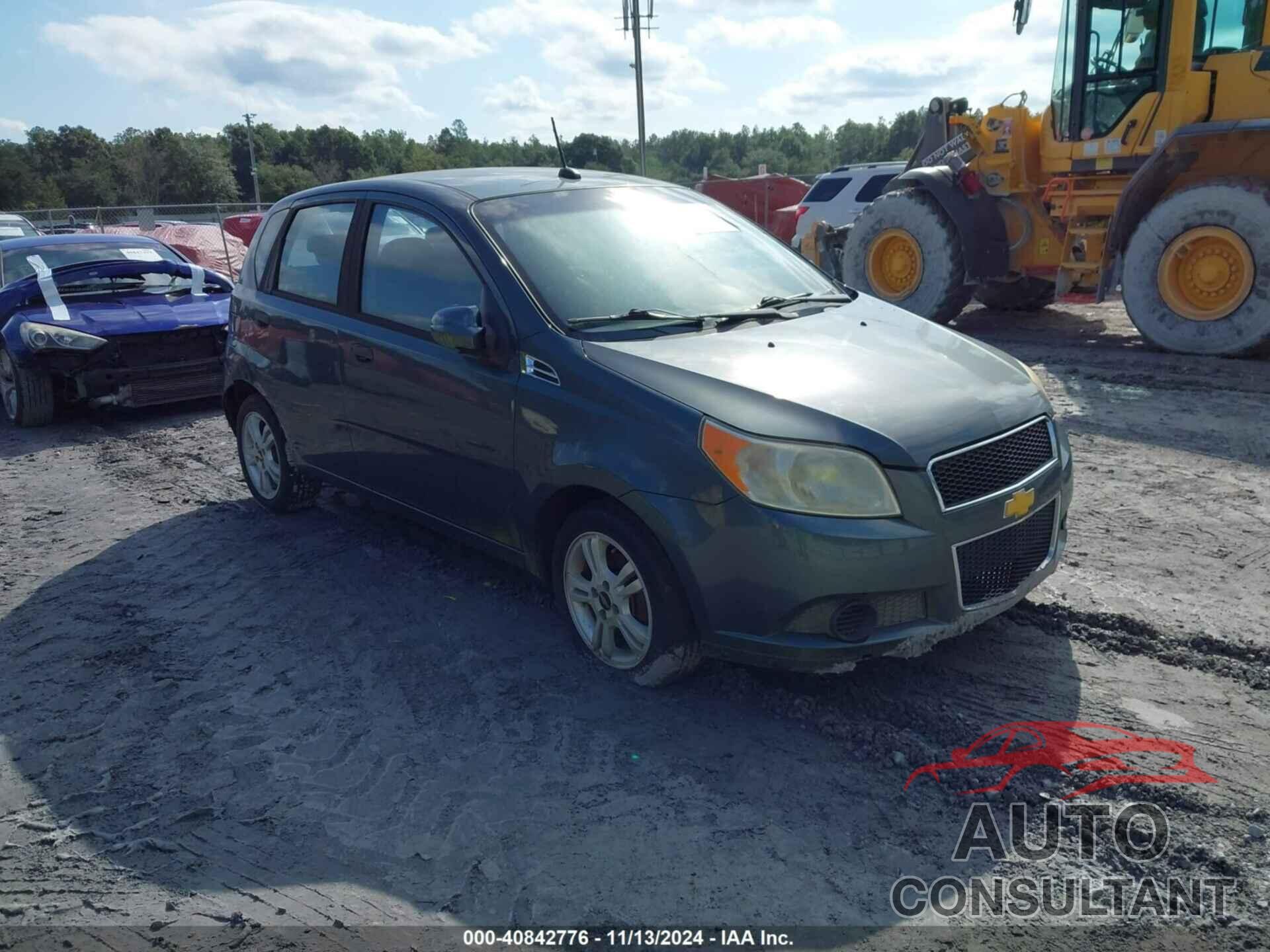 CHEVROLET AVEO 2010 - KL1TD6DEXAB048001
