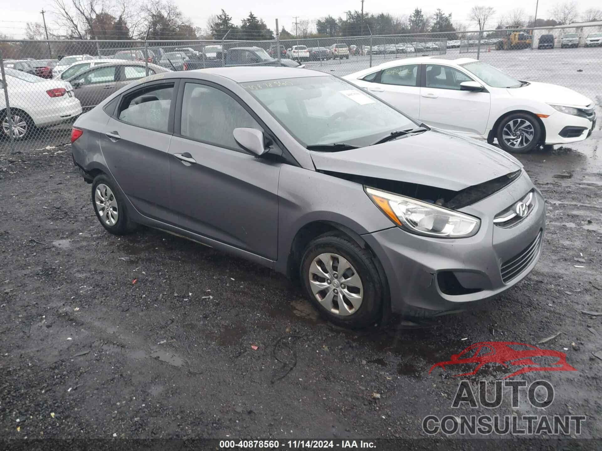 HYUNDAI ACCENT 2016 - KMHCT4AE6GU115724